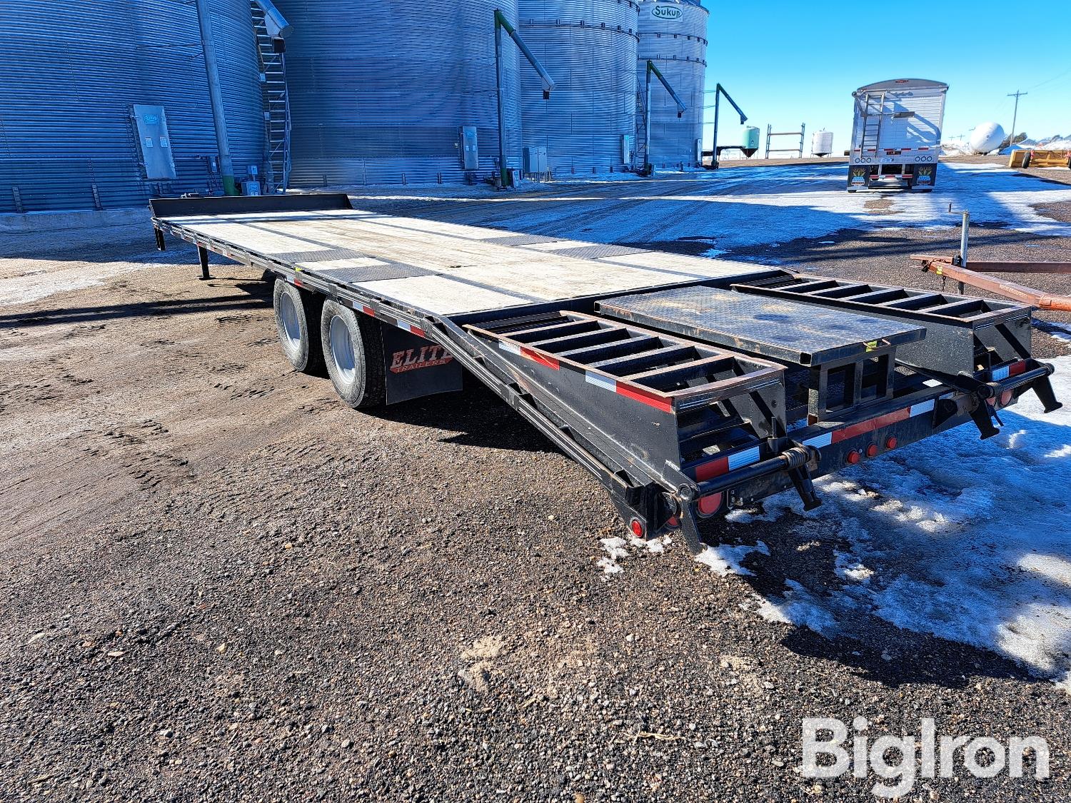 2016 Elite 30' Dovetail Trailer BigIron Auctions