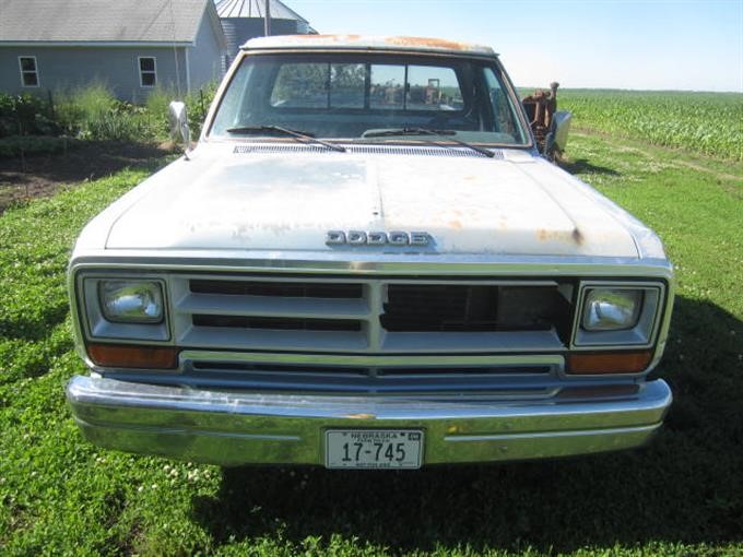 1987 dodge ram 2500 pickup bigiron auctions 1987 dodge ram 2500 pickup bigiron auctions