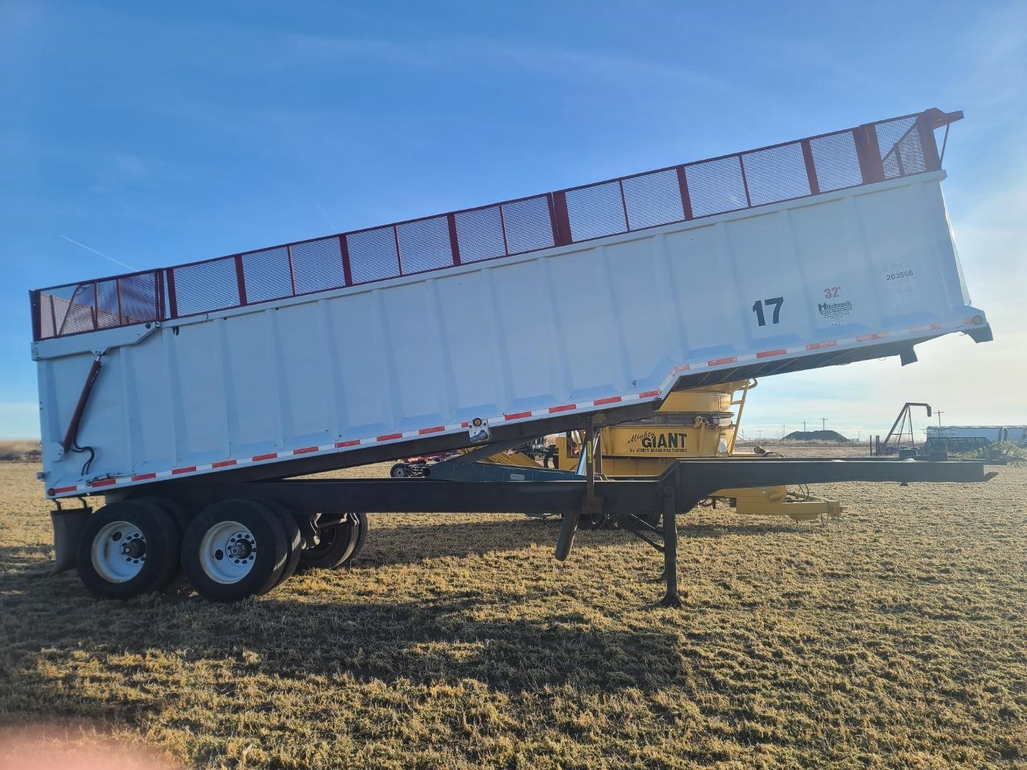 2005 Hitchcock T/A Silage End Dump Trailer BigIron Auctions