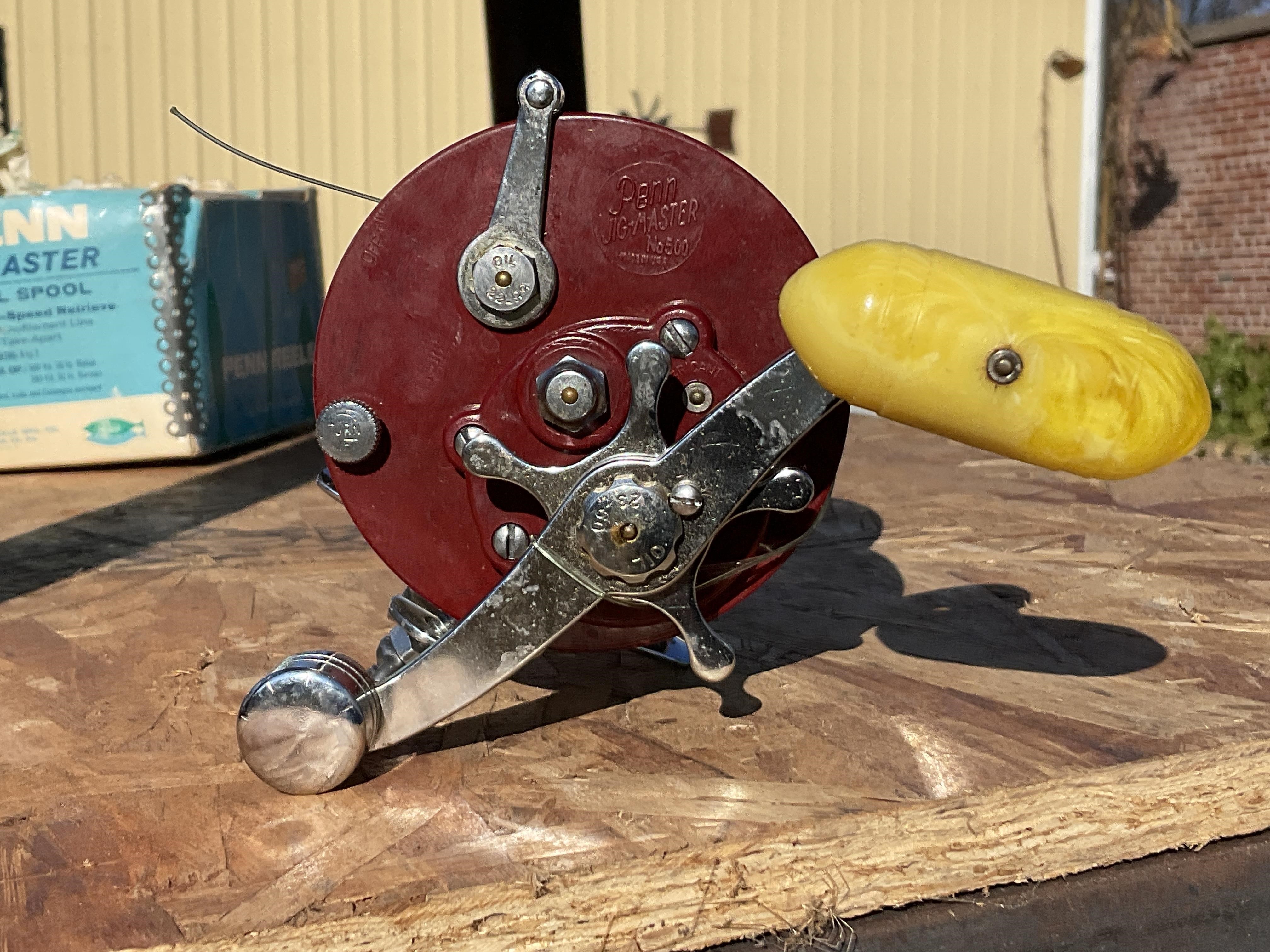 Vintage Fishing Reels + Nets Bigiron Auctions