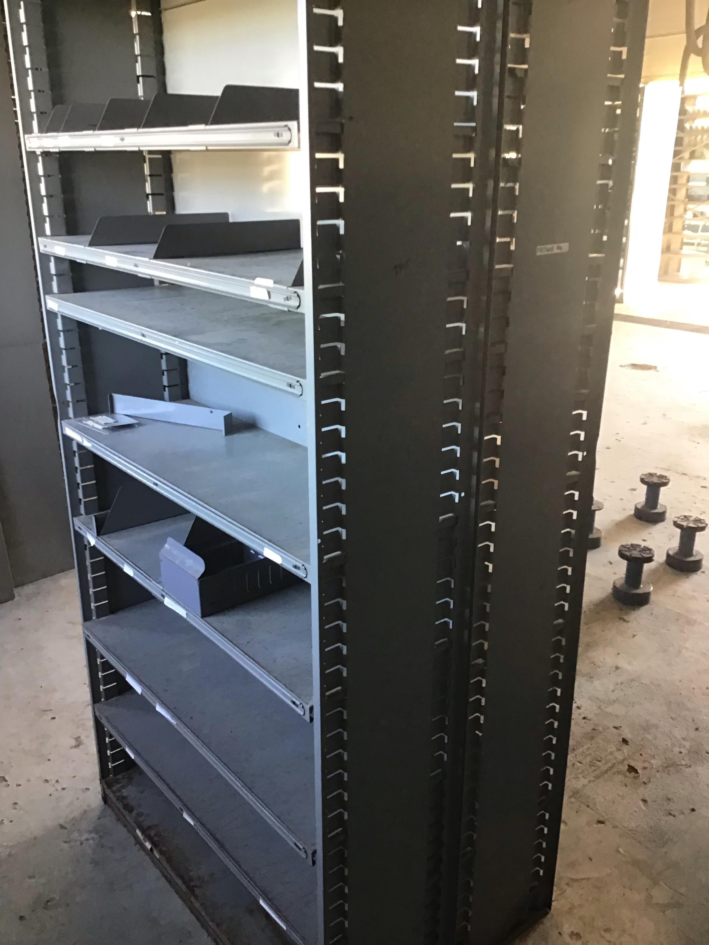 Metal Parts Shelving BigIron Auctions