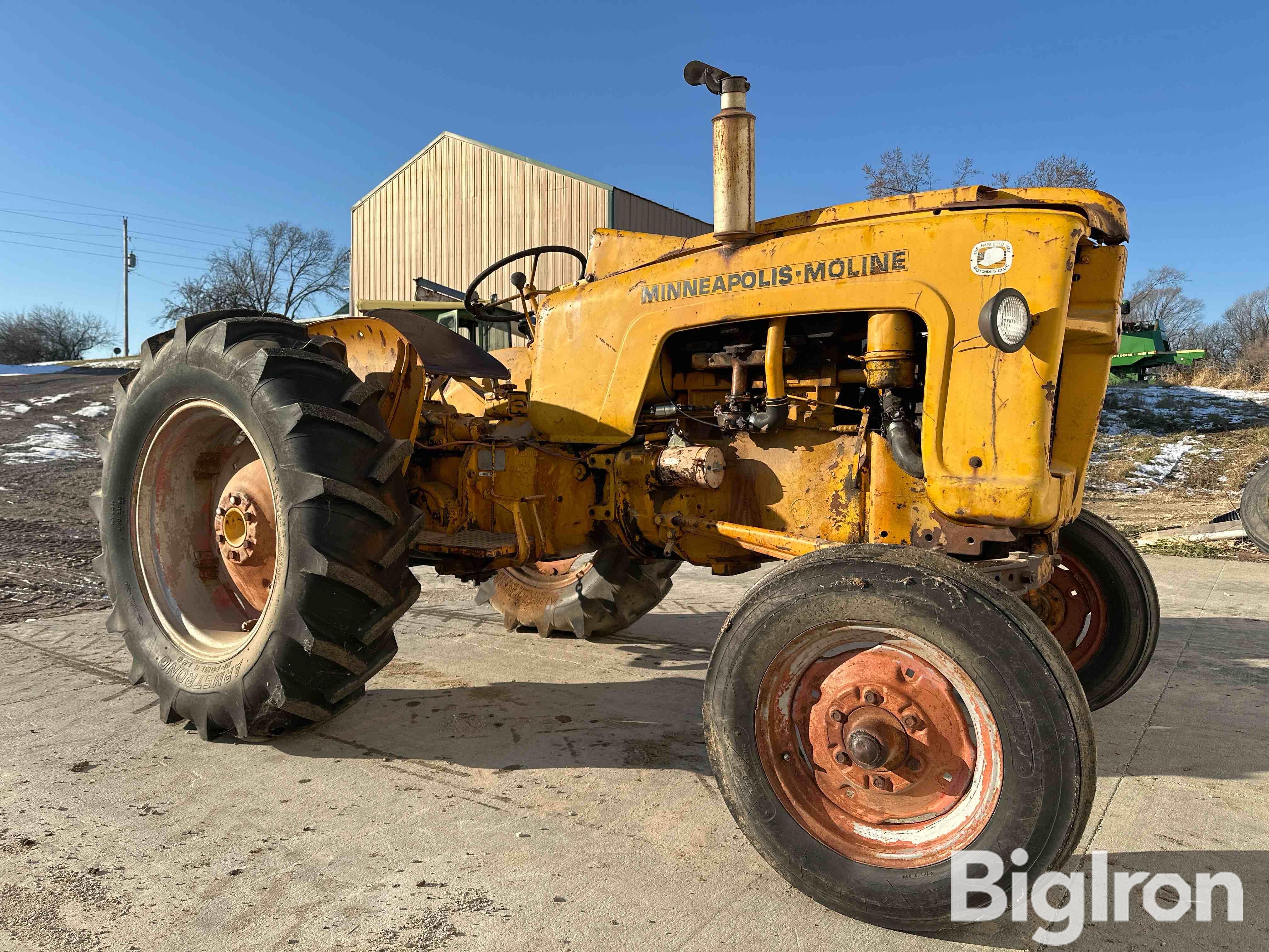 1958 Minneapolis-Moline 335P 2WD Tractor BigIron Auctions