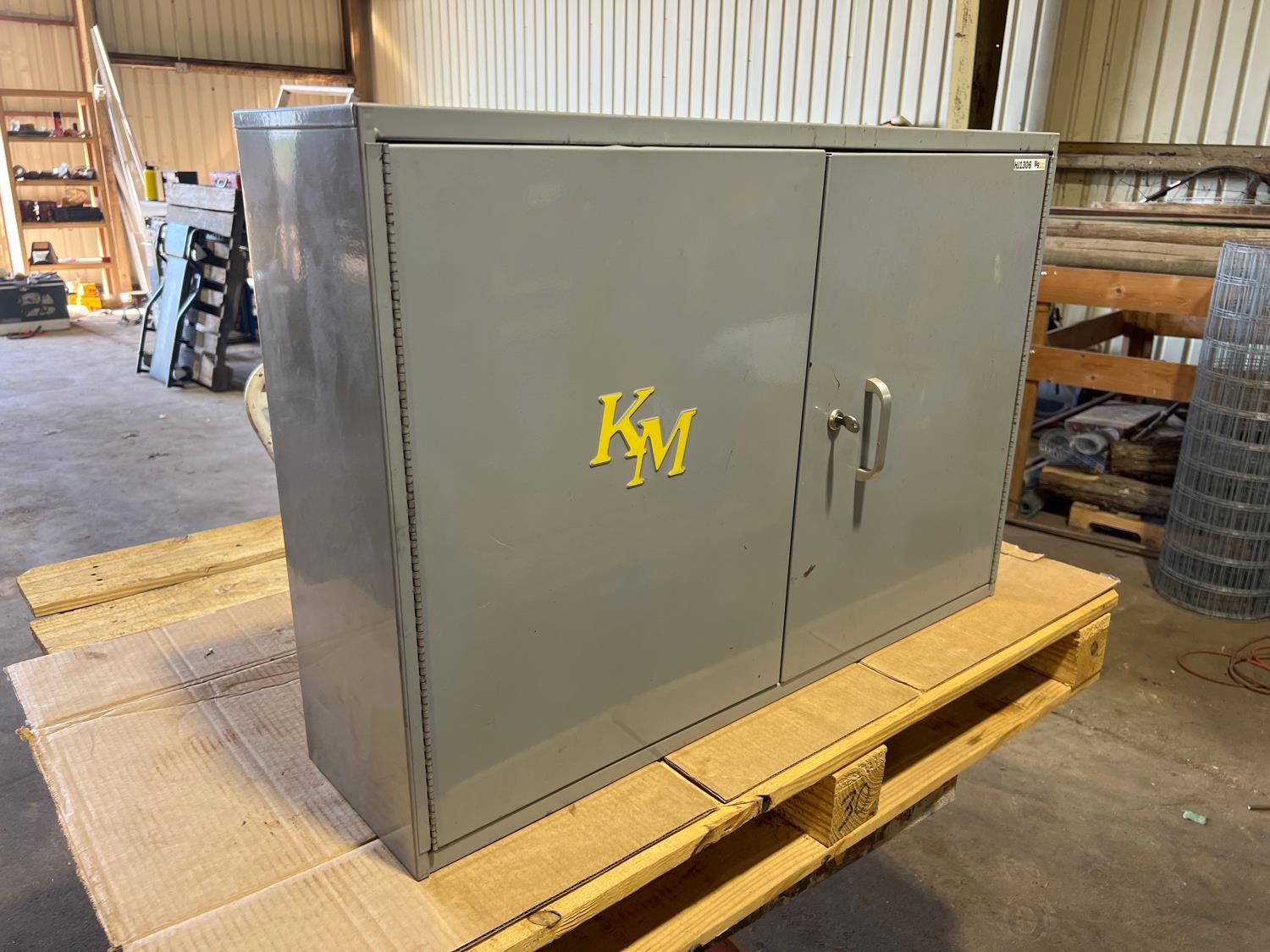 Kimball Midwest Paint Cabinet W/Contents BigIron Auctions