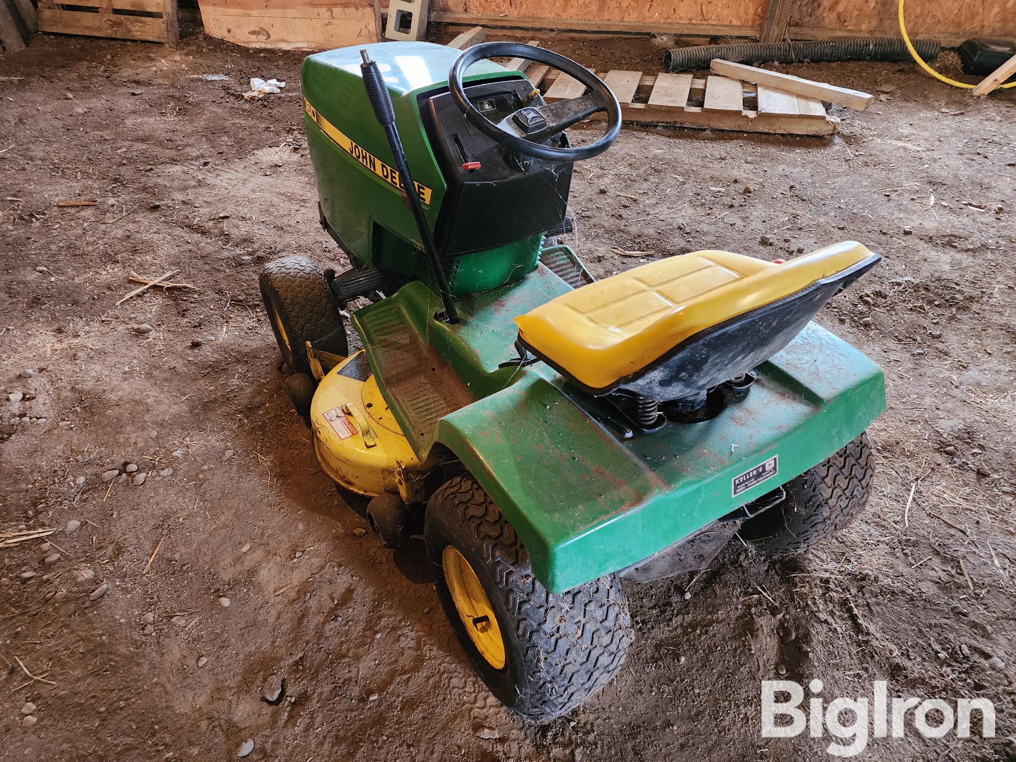 John Deere 160 Lawn Tractor Bigiron Auctions 7546