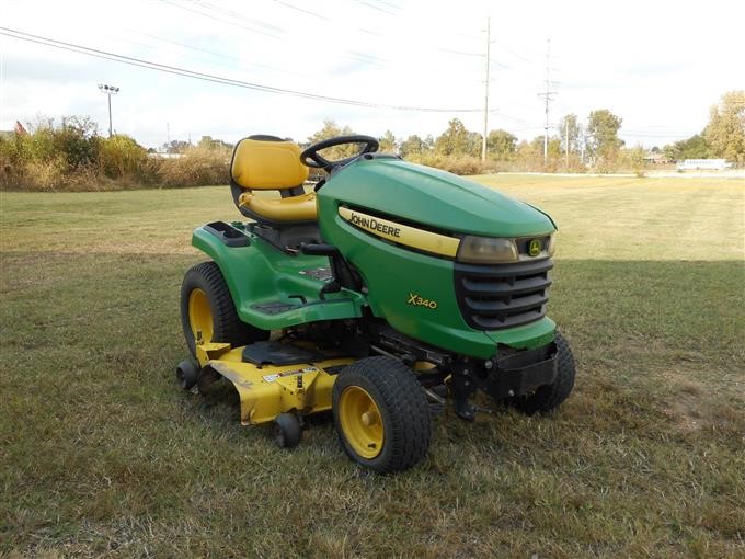 john deere x340 lawn tractor