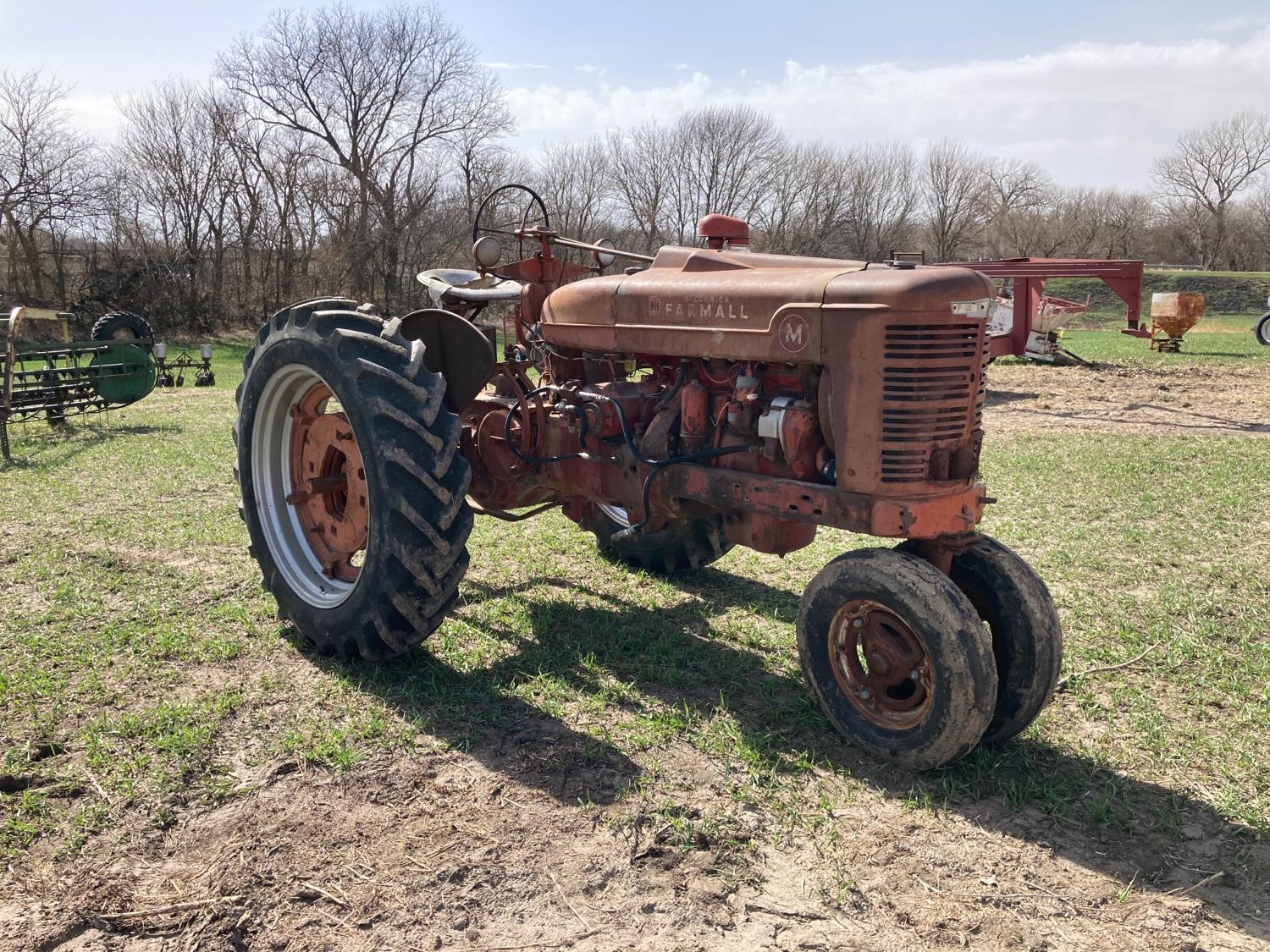 International McCormick Farmall Model M 2WD Tractor BigIron Auctions