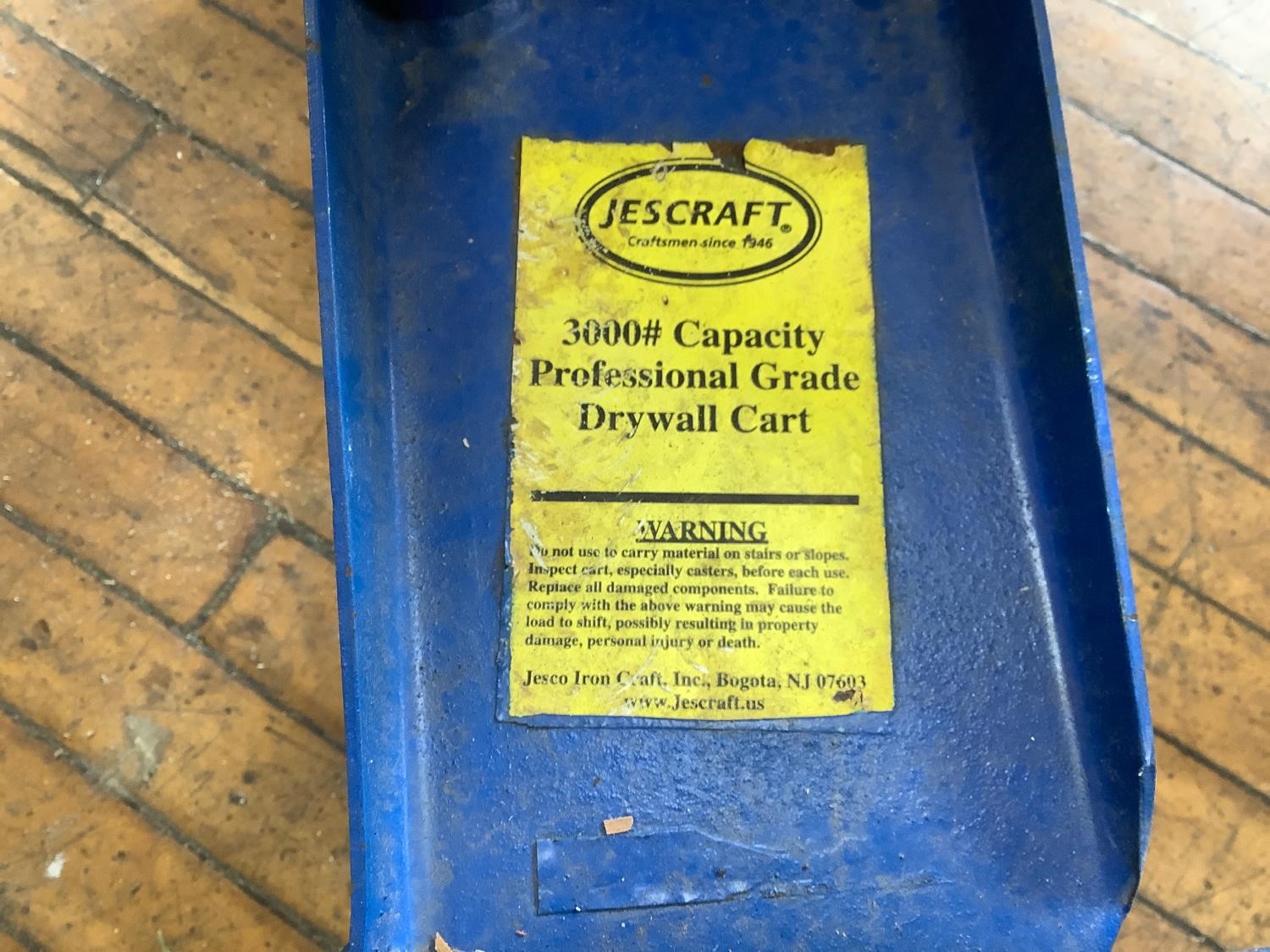 Jescraft 3000 Drywall Cart BigIron Auctions