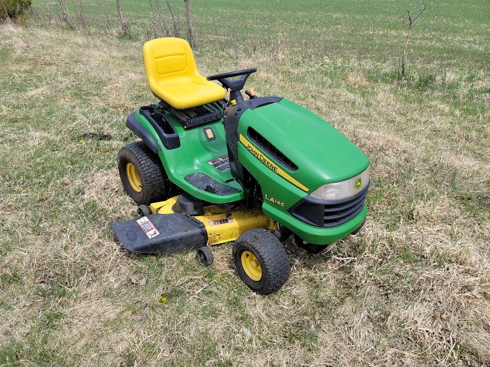 2008 John Deere LA145 Lawn Mower BigIron Auctions