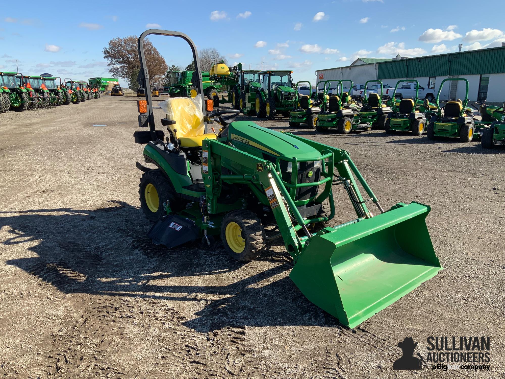 2015 John Deere 1025R MFWD Compact Tractor W/Loader BigIron Auctions