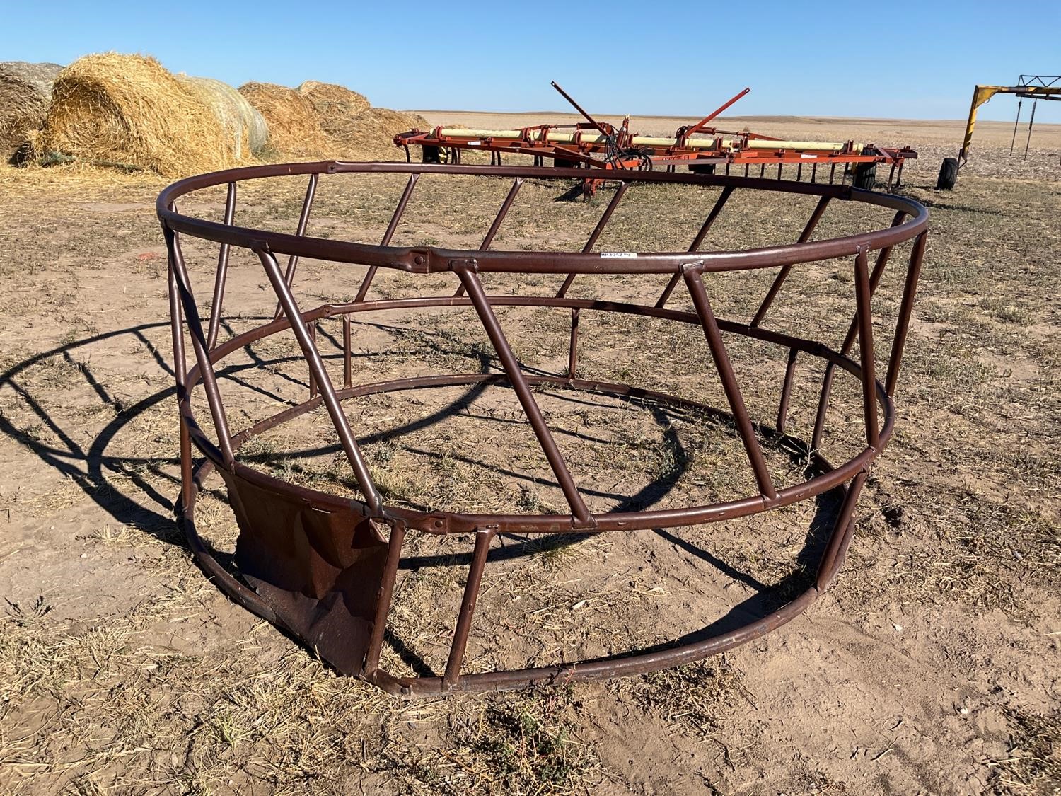 8' Round Bale Feeder Bigiron Auctions