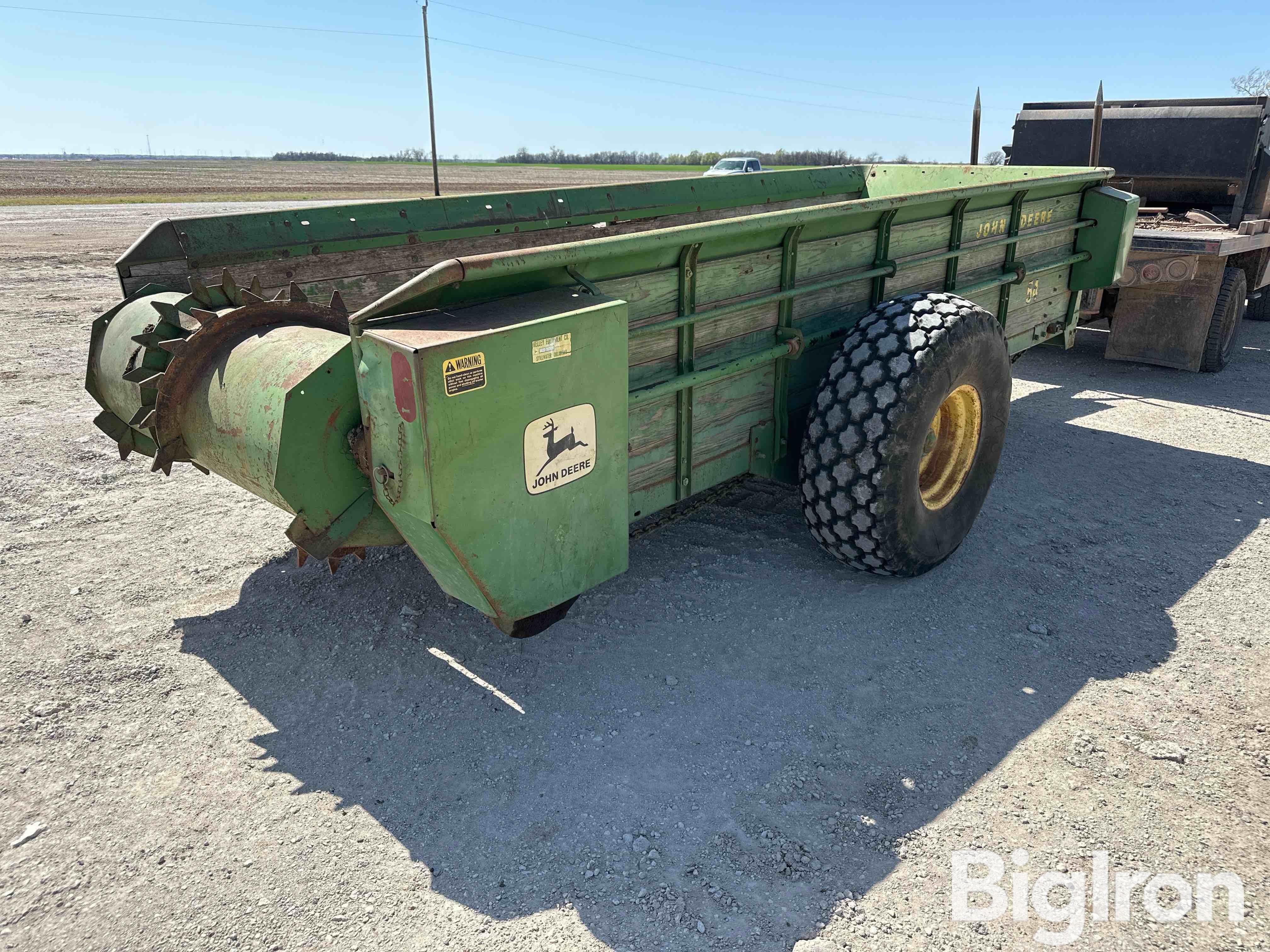 John Deere 54 Manure Spreader Bigiron Auctions 7002