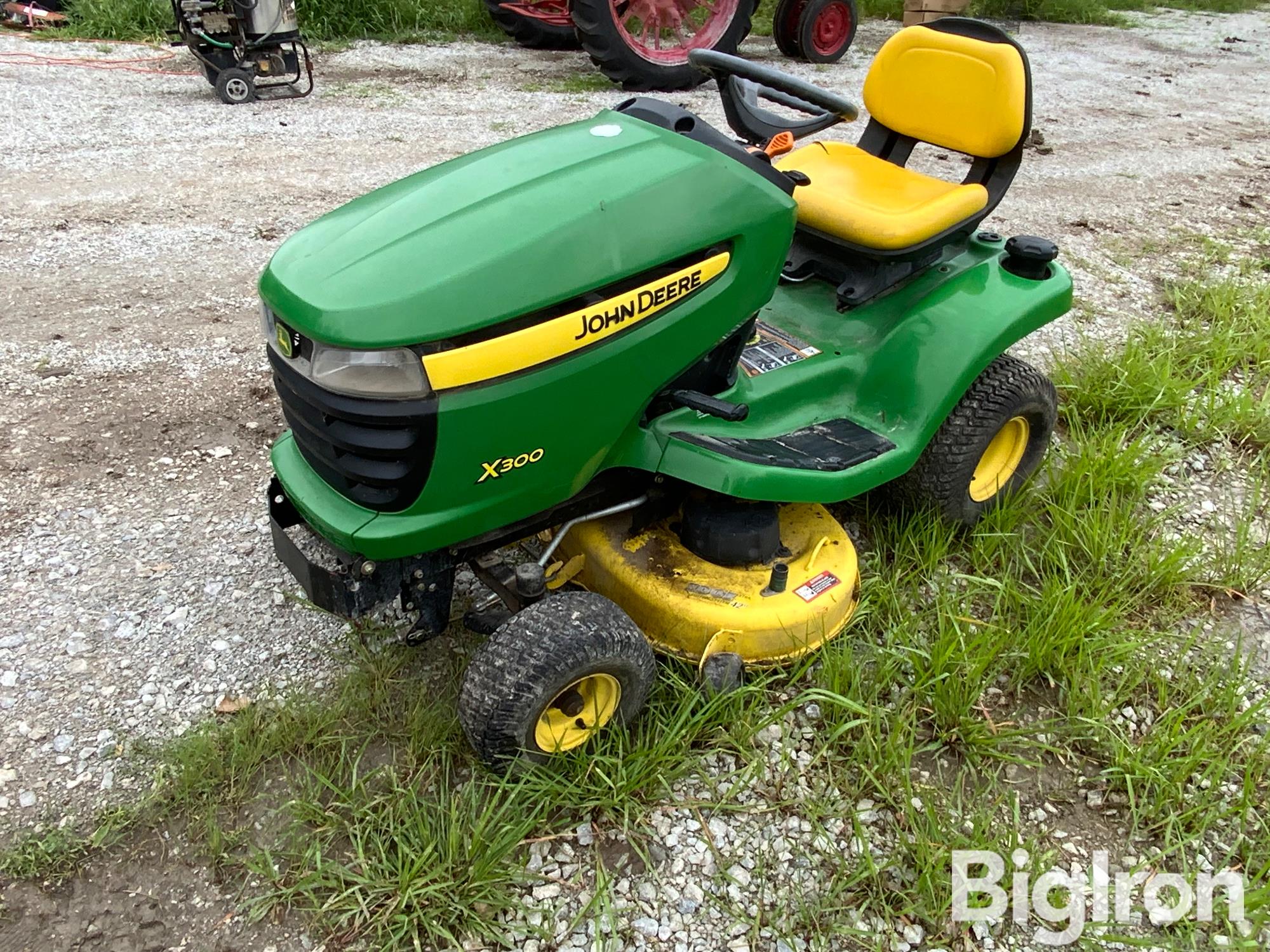 John deere lawn online mower x300