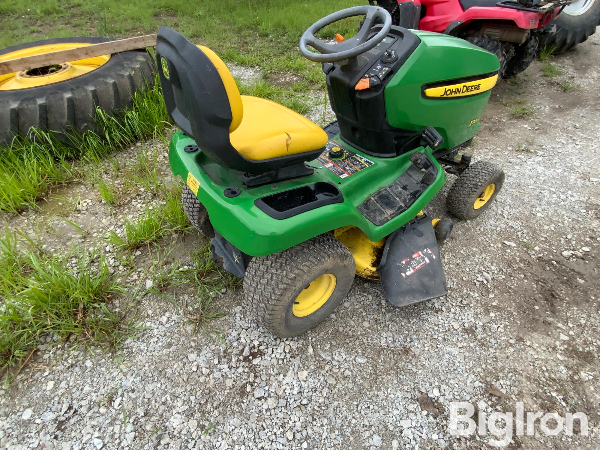 John Deere X300 Lawn Mower Bigiron Auctions 1541