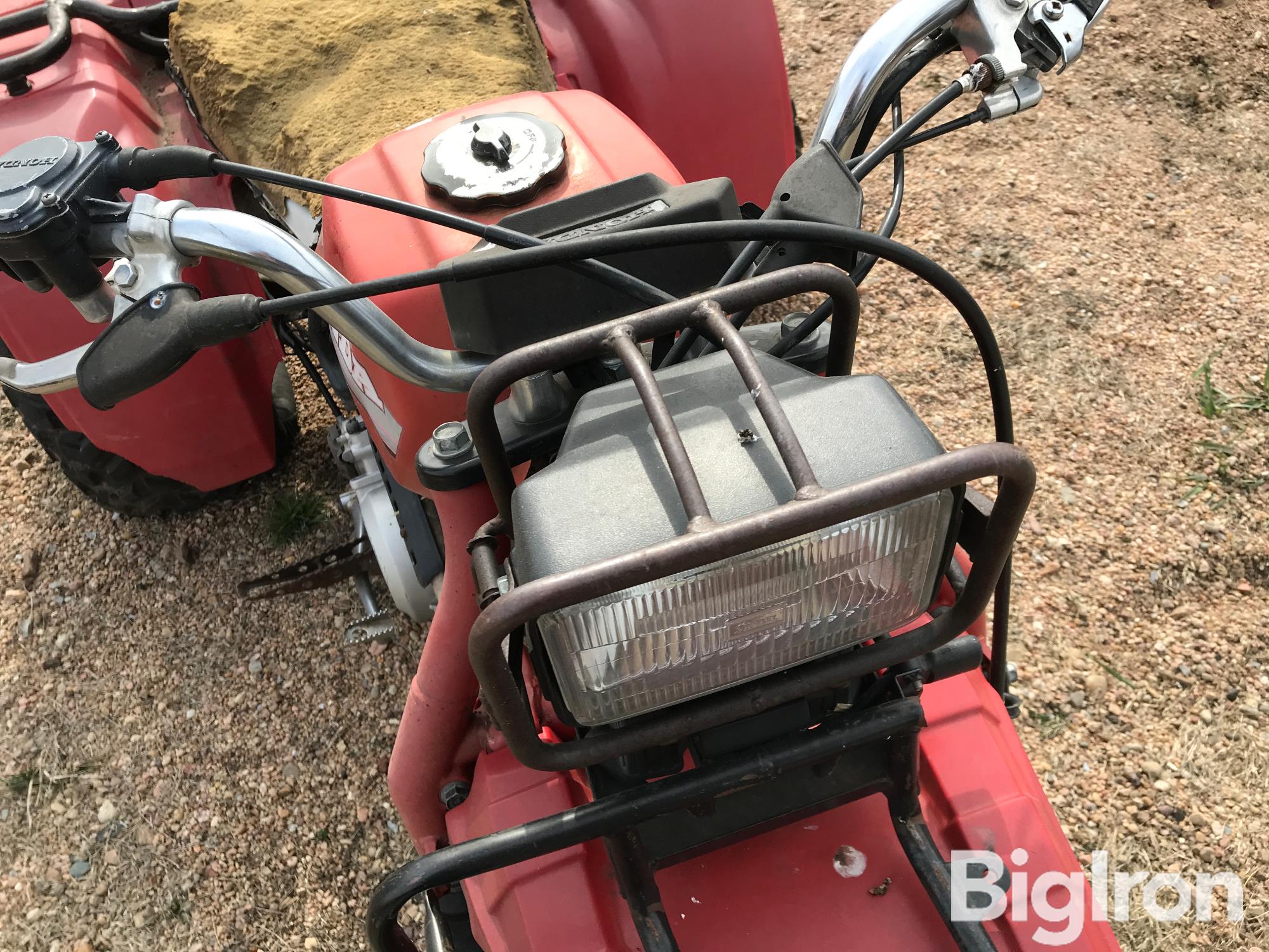 1985 Honda Atc250es Big Red 2wd 3 Wheeler Atv Bigiron Auctions 2416