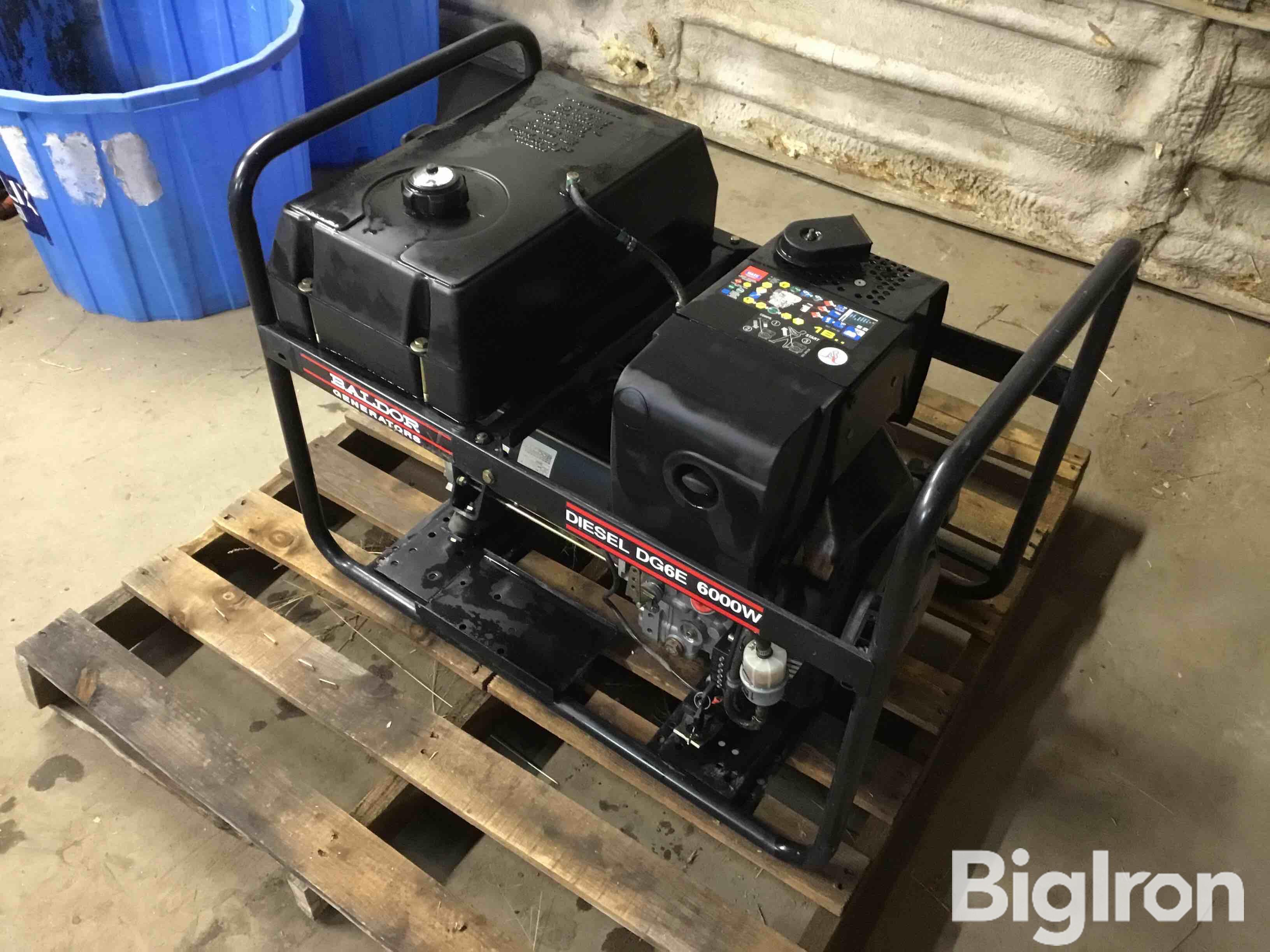 Baldor DG6E Portable Generator BigIron Auctions