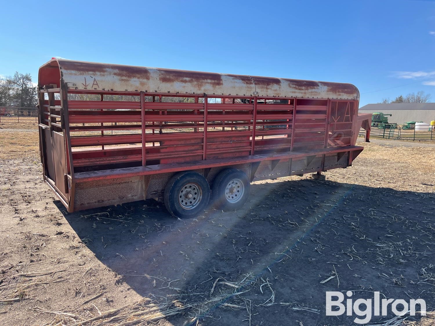 1976 Homemade T/A Livestock Trailer BigIron Auctions