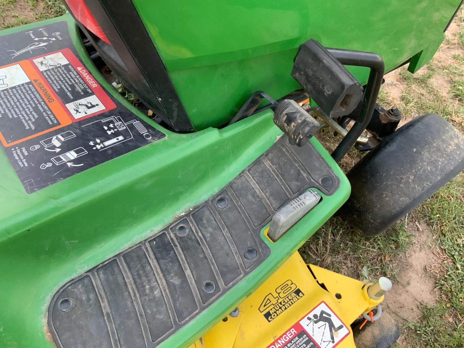 John Deere GT275 Lawn Tractor W/Mower Deck BigIron Auctions