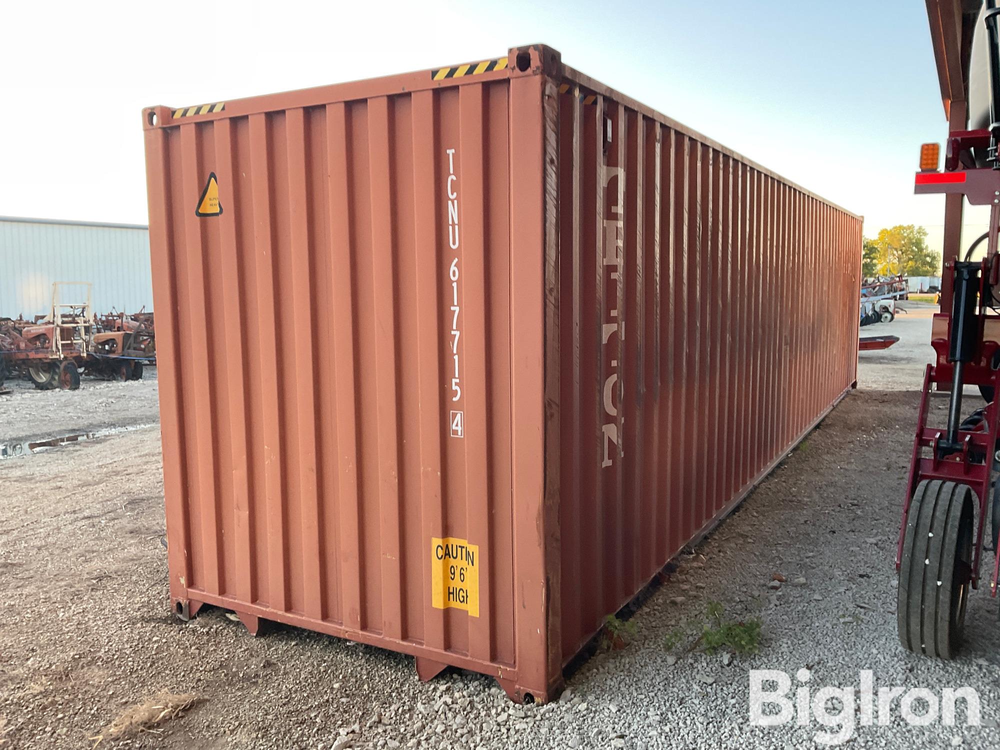 Triton 40' Shipping Container BigIron Auctions