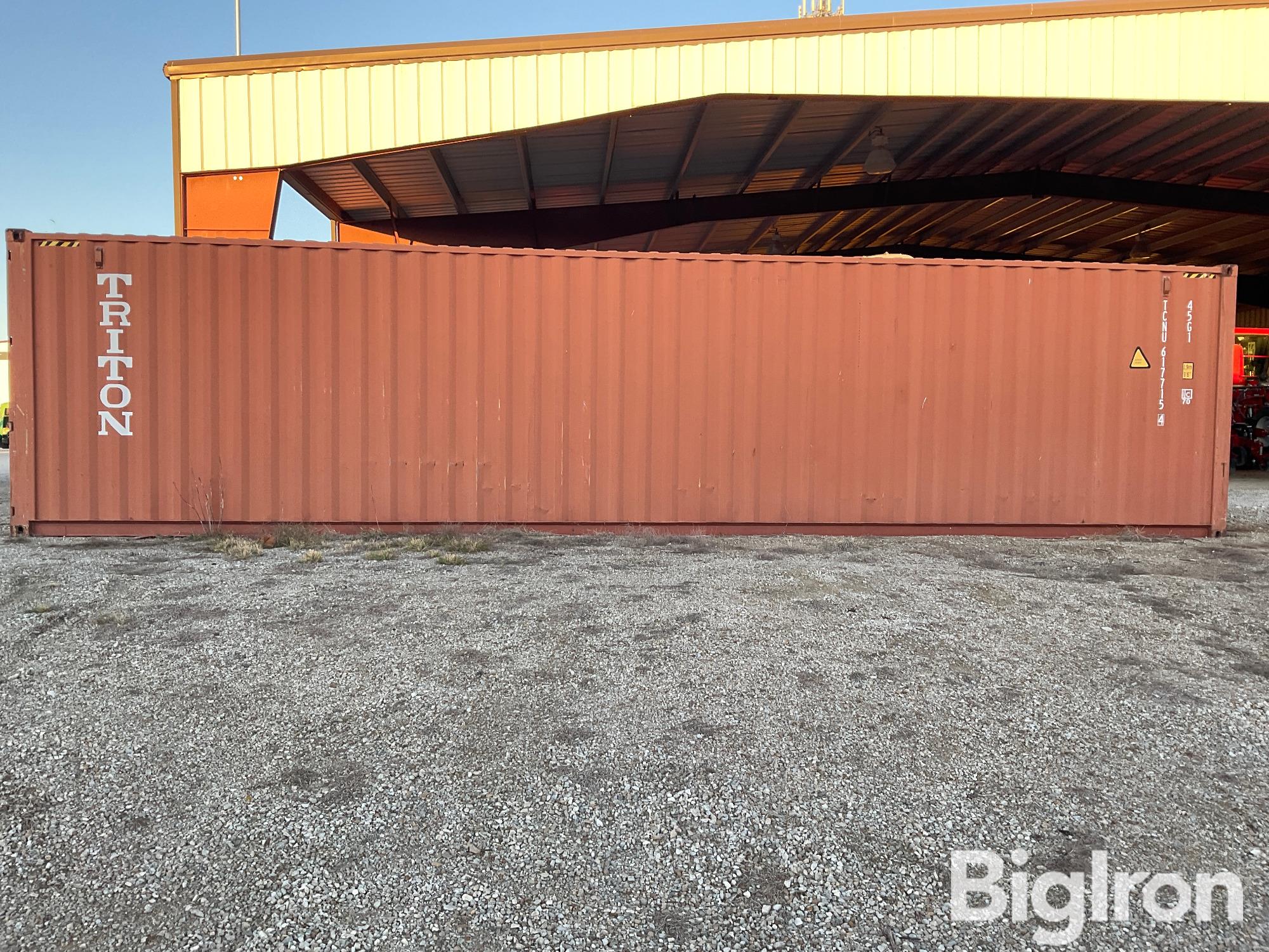 Triton 40' Shipping Container BigIron Auctions