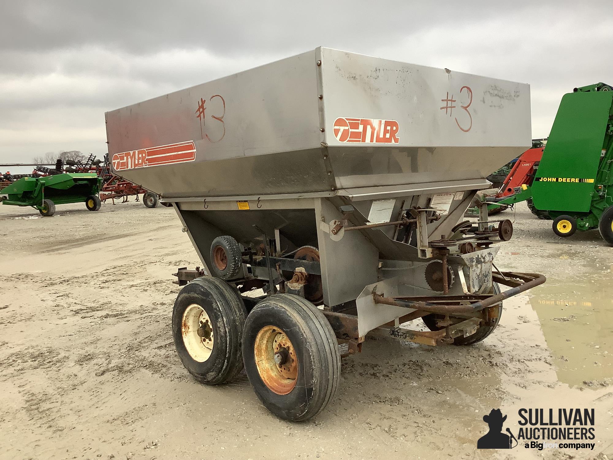 Tyler 5Ton PullType Fertilizer Spreader BigIron Auctions