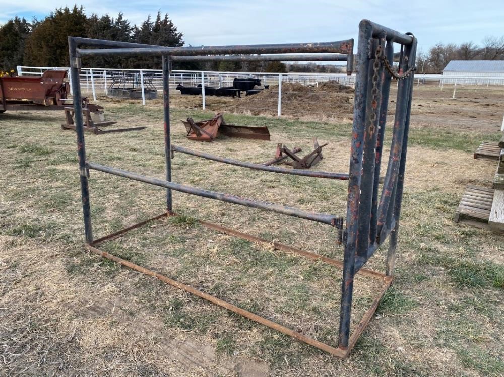 Cattle Grooming Chute BigIron Auctions