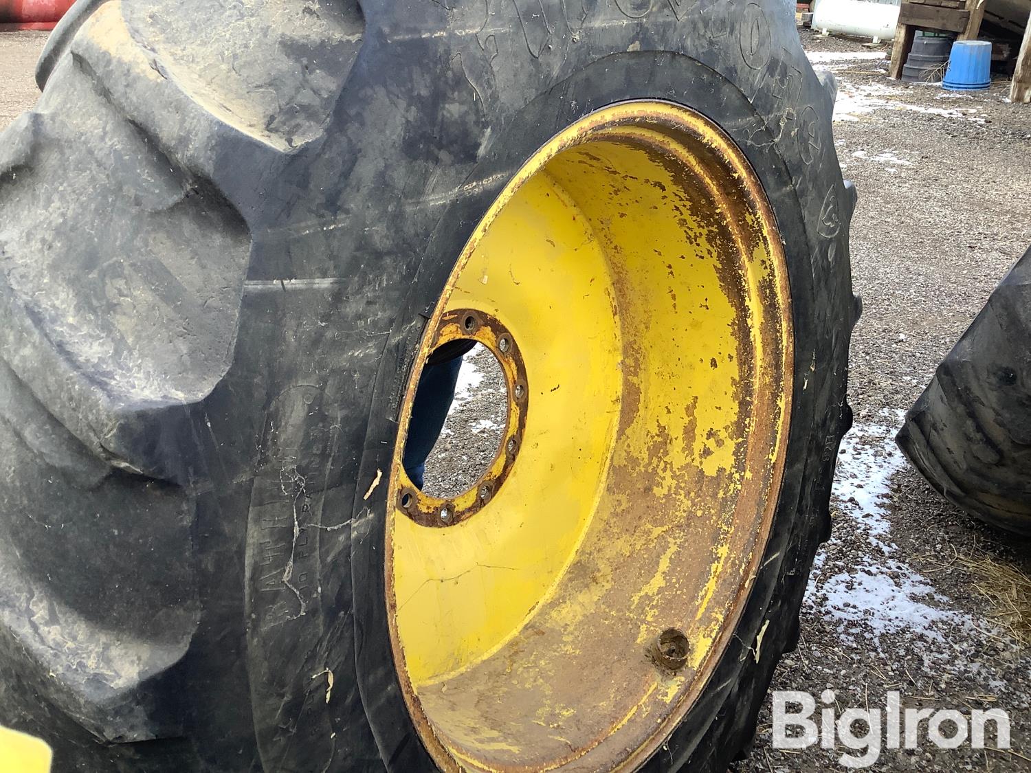 Firestone 18.4R38 Duals & 10 Hole Axle Hubs BigIron Auctions