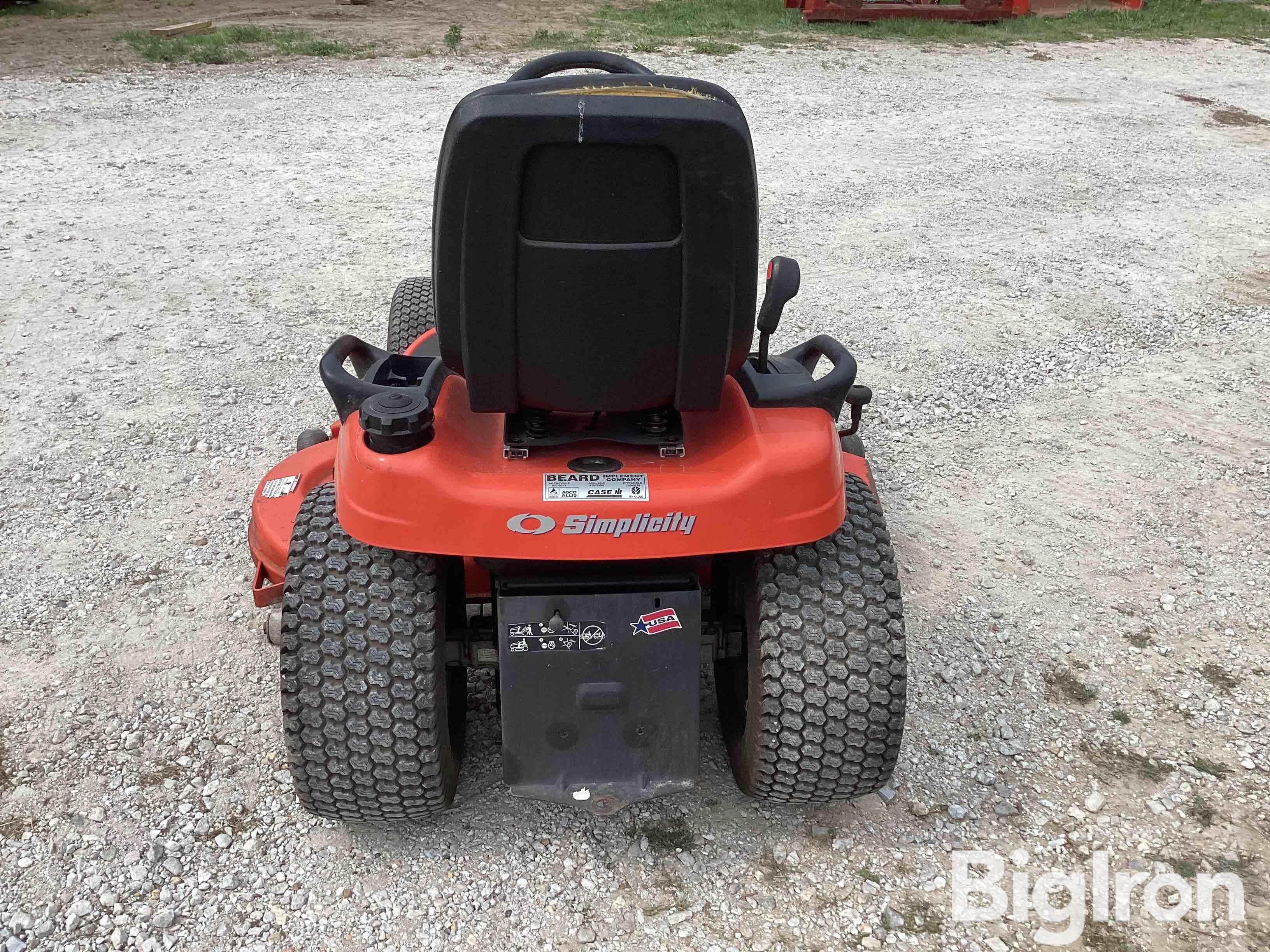 2004 Simplicity 1694017 Riding Mower BigIron Auctions