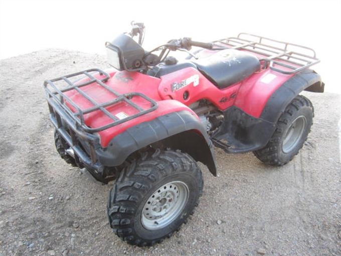 2002 Honda TRX450 Fourtrax Foreman ATV BigIron Auctions