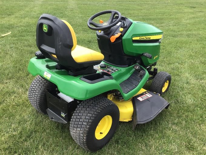 2017 John Deere X370 Lawn Tractor W/ 42” Deck BigIron Auctions