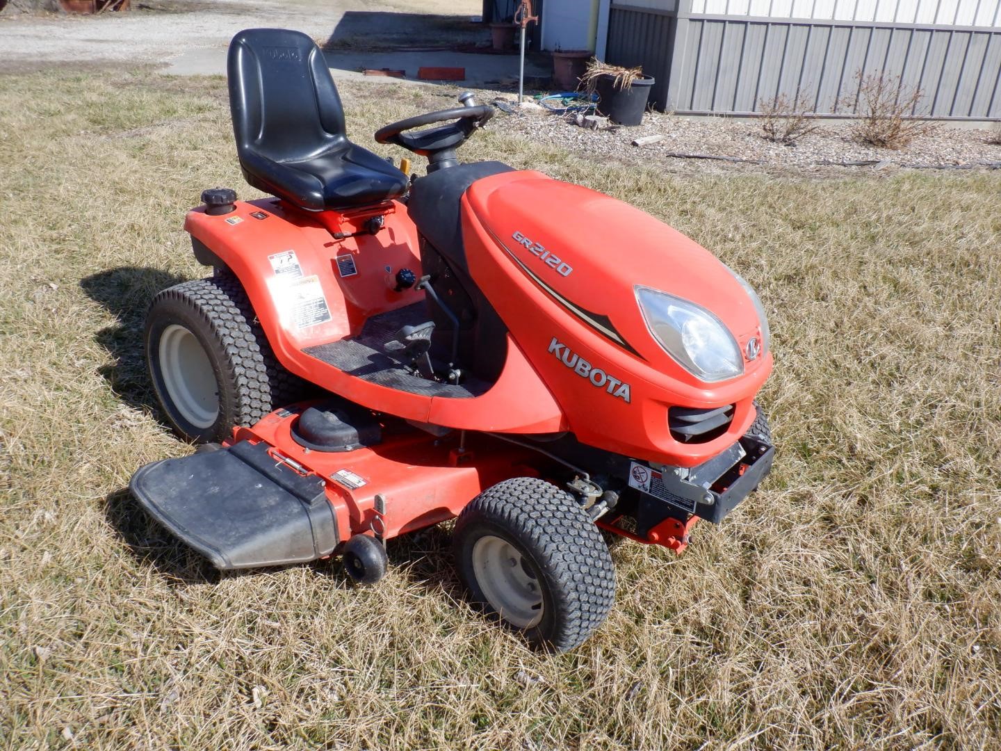 2013 Kubota GR2120 Lawn Tractor BigIron Auctions