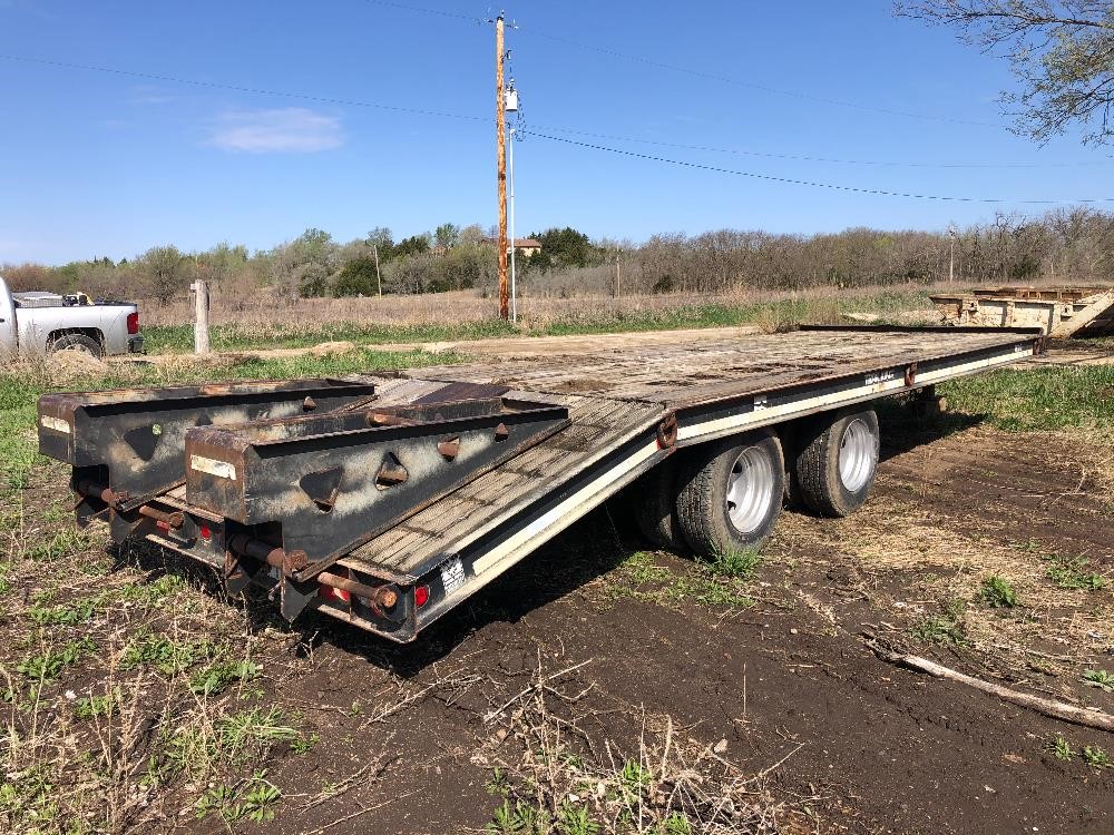 1997 Trail King TK20-2400 T/A Flatbed Trailer BigIron Auctions