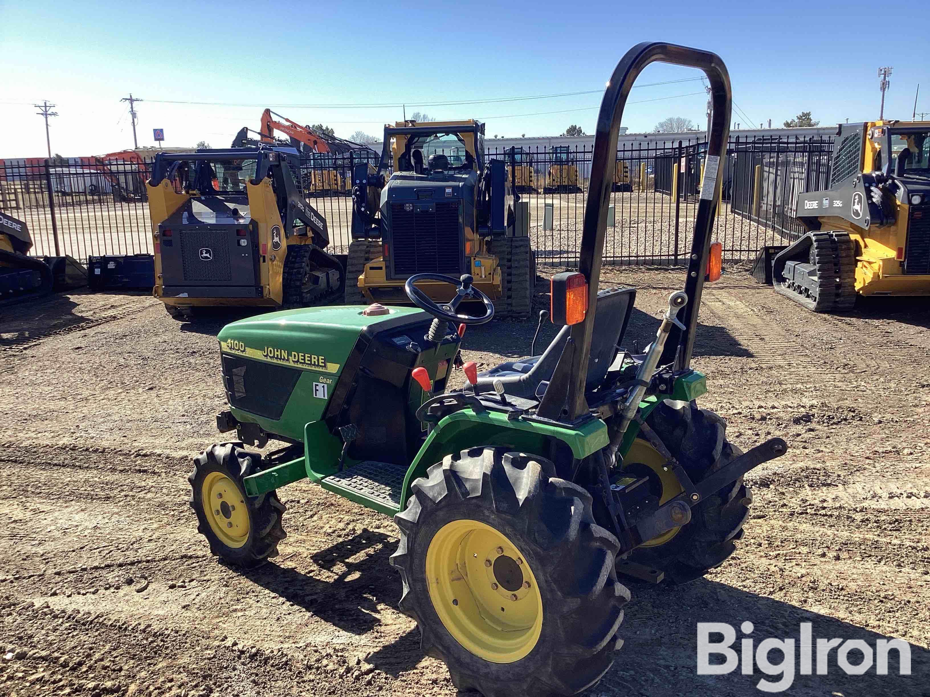 1999 John Deere 4100 Mfwd Compact Utility Tractor Bigiron Auctions 4191