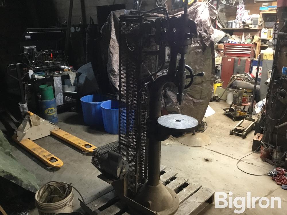 Wf J Barnes Company Camelback Drill Press Bigiron Auctions