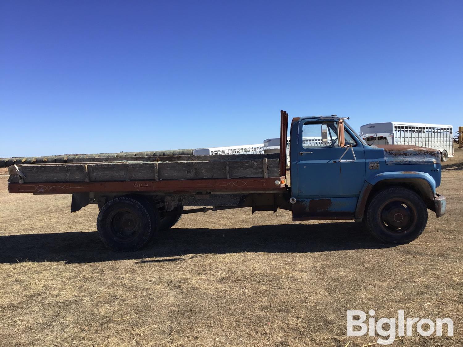 1974 Chevrolet C60 Sa Flatbed Truck Bigiron Auctions 6241