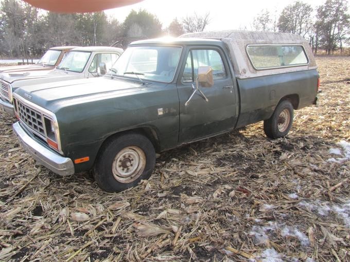 1985 Dodge D200 3/4 Ton Pickup BigIron Auctions