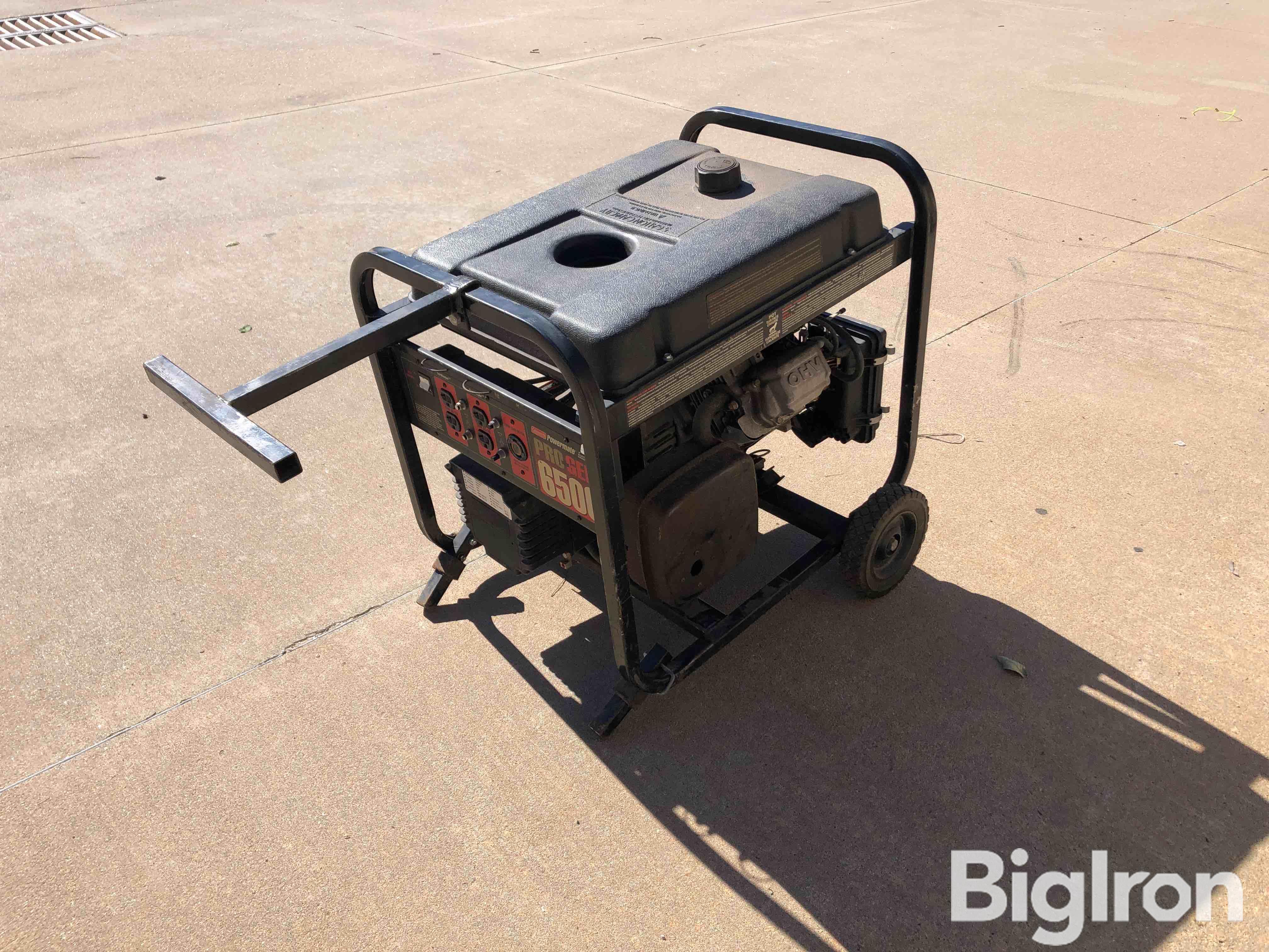 Coleman Powermate ProGen 6500 Portable Generator BigIron Auctions