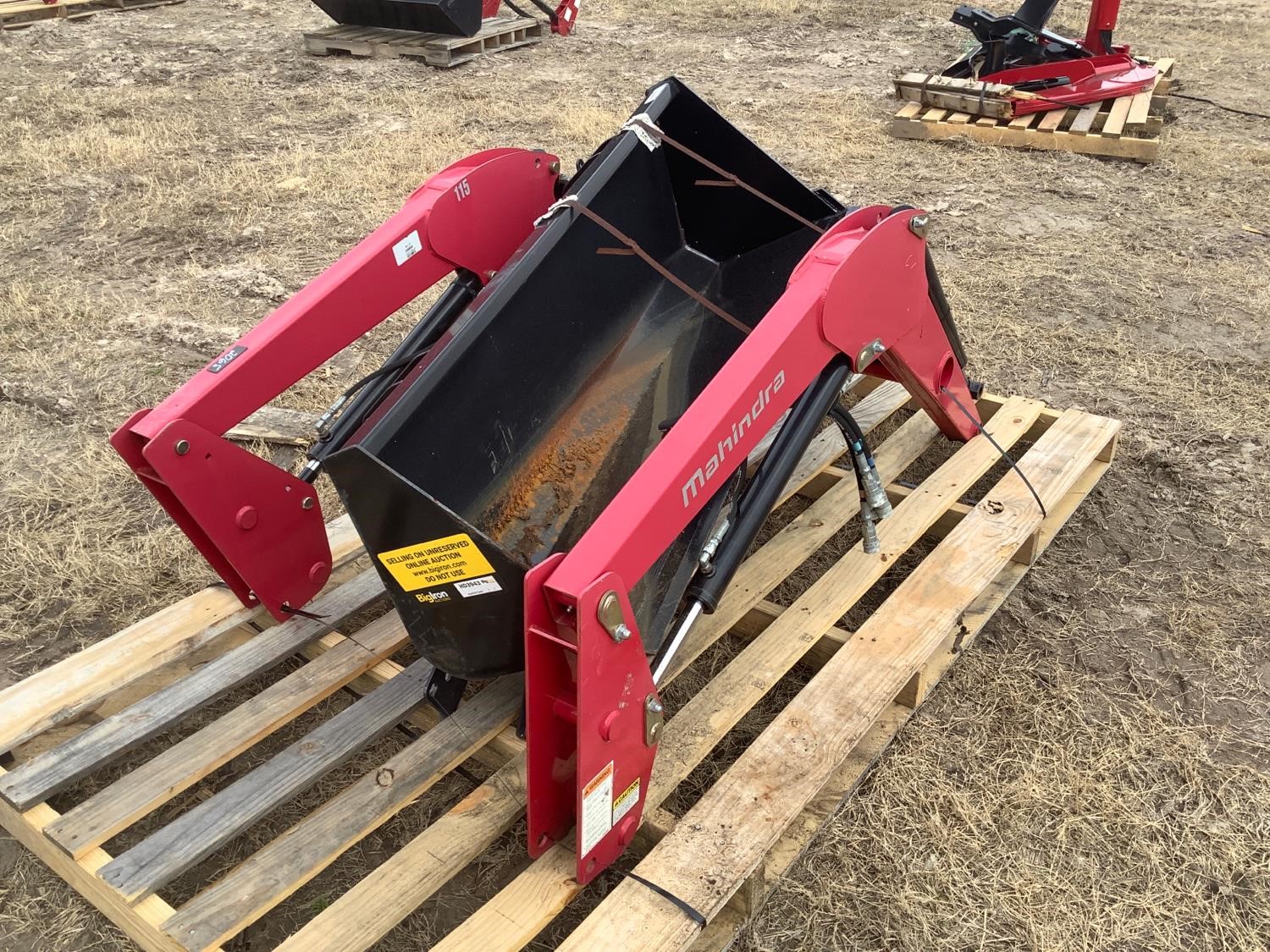 Mahindra ML115 Loader W/60” Bucket BigIron Auctions