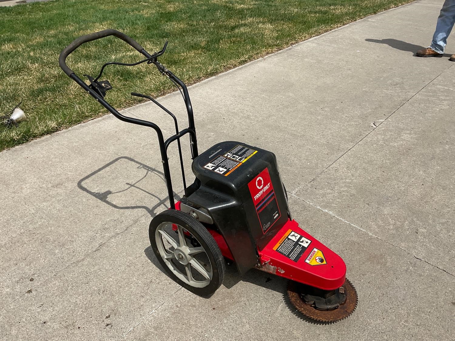 Troy bilt trimmer online mower