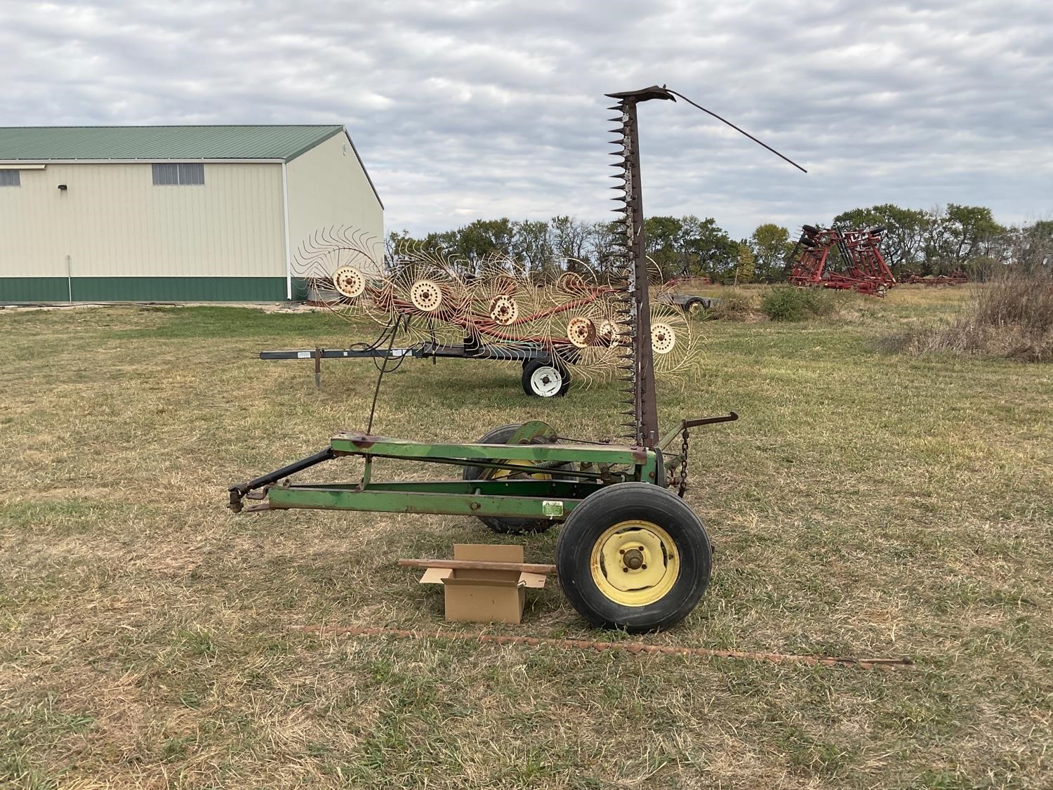 John Deere 37 9 Pull Type Sickle Mower Bigiron Auctions 6829