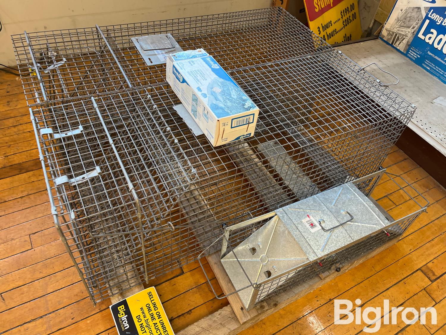 Havahart 1030 Live Animal Cage Traps BigIron Auctions