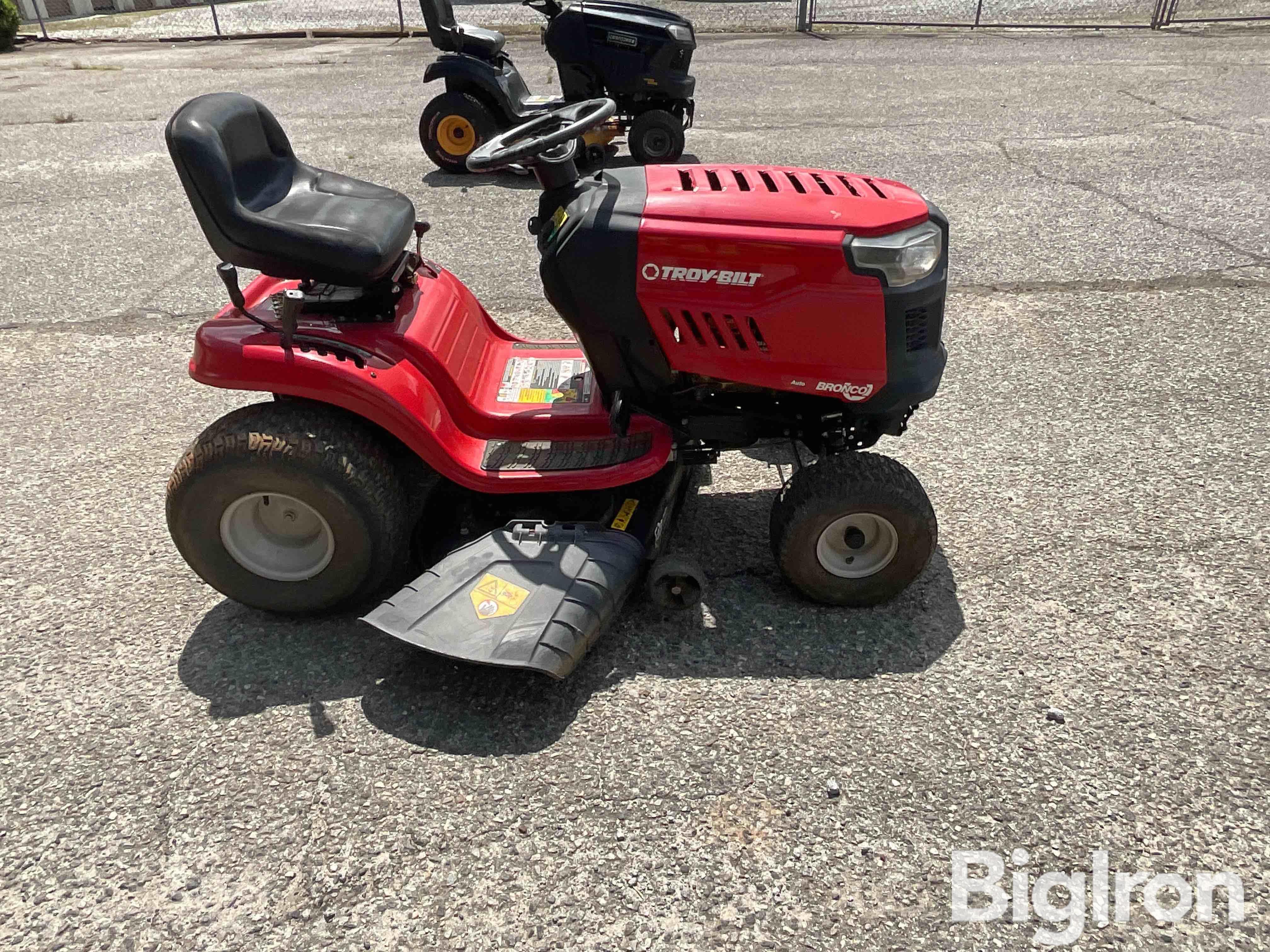 TroyBilt Bronco 42" Riding Mower BigIron Auctions