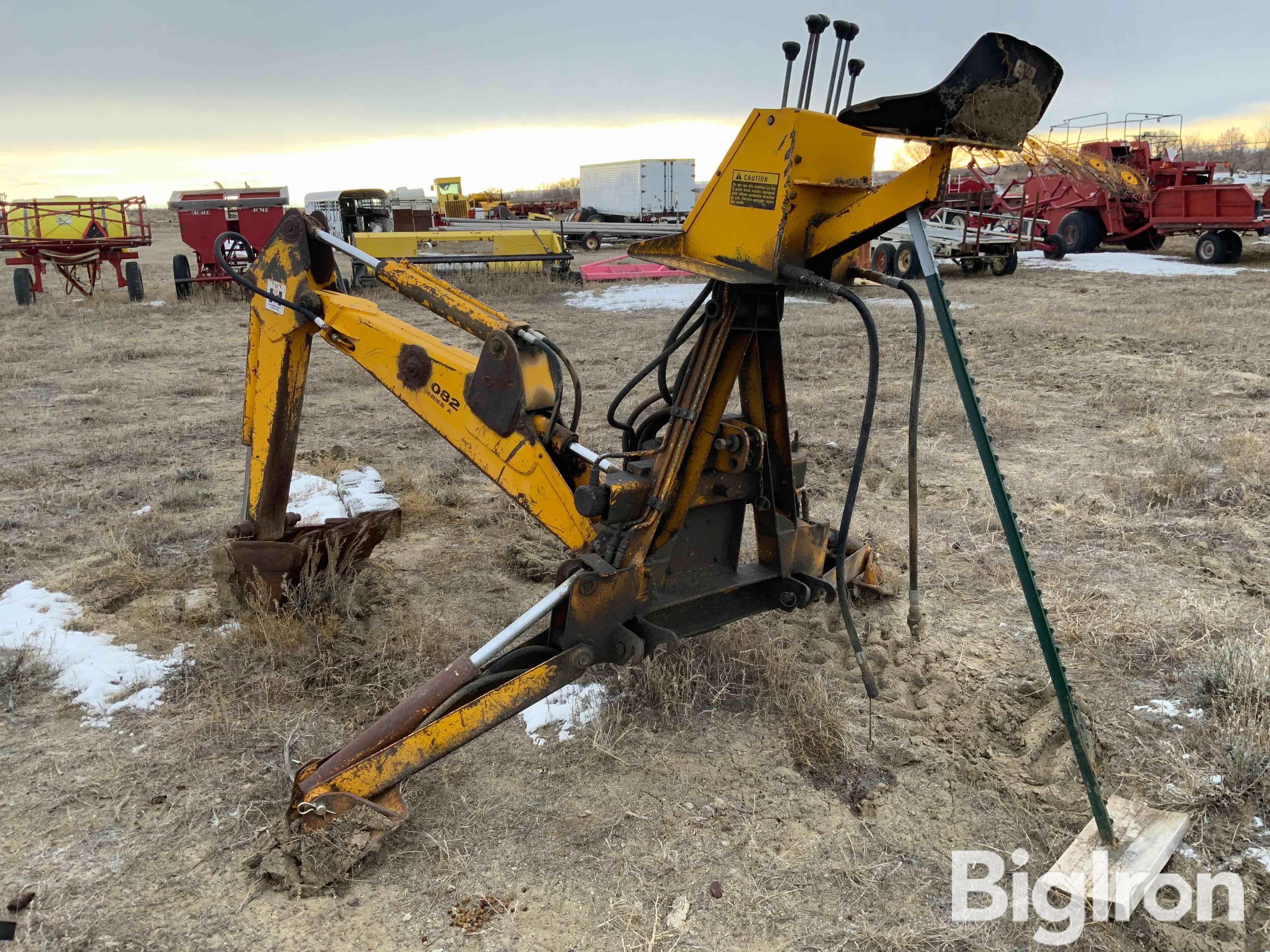 International 3082 Series A 3-Pt Backhoe Attachment BigIron Auctions