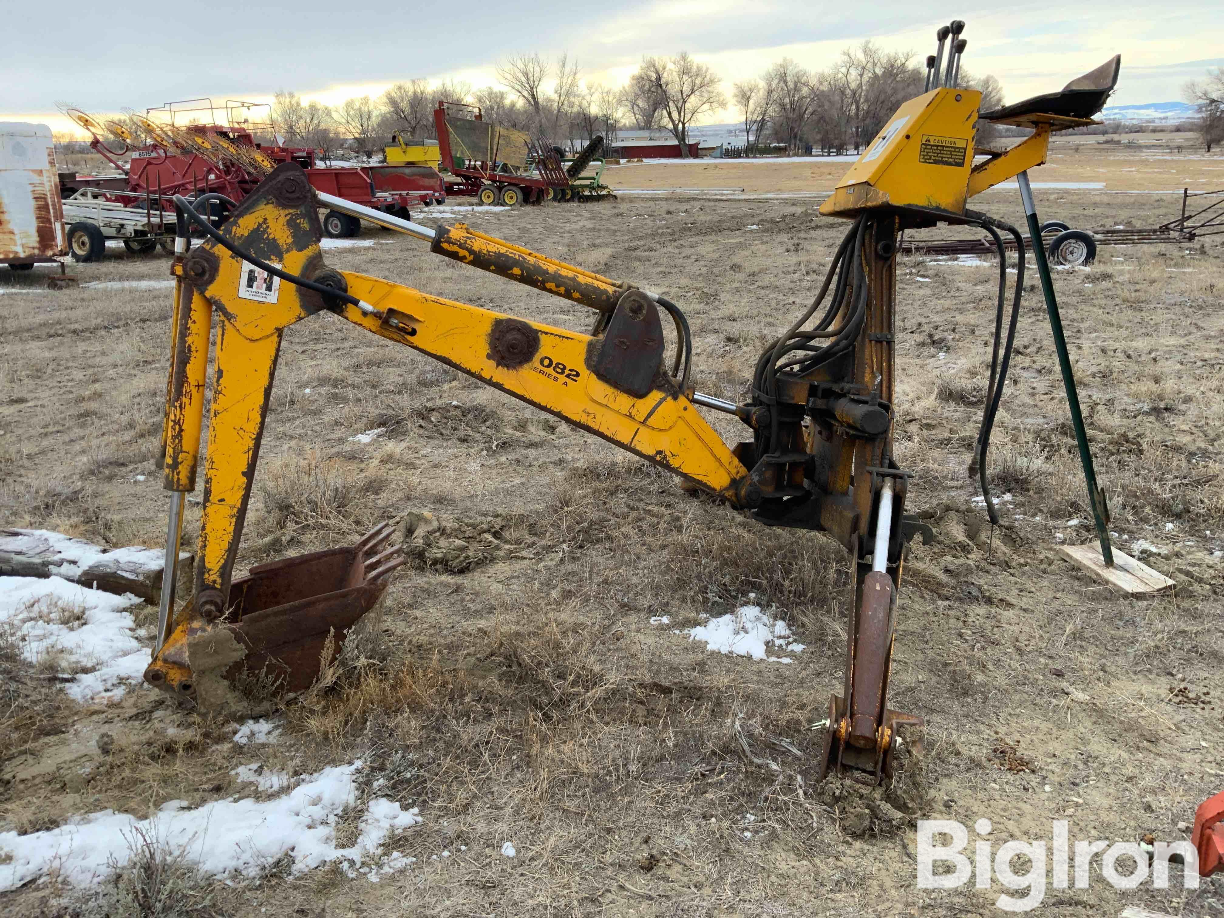 International 3082 Series A 3-Pt Backhoe Attachment BigIron Auctions