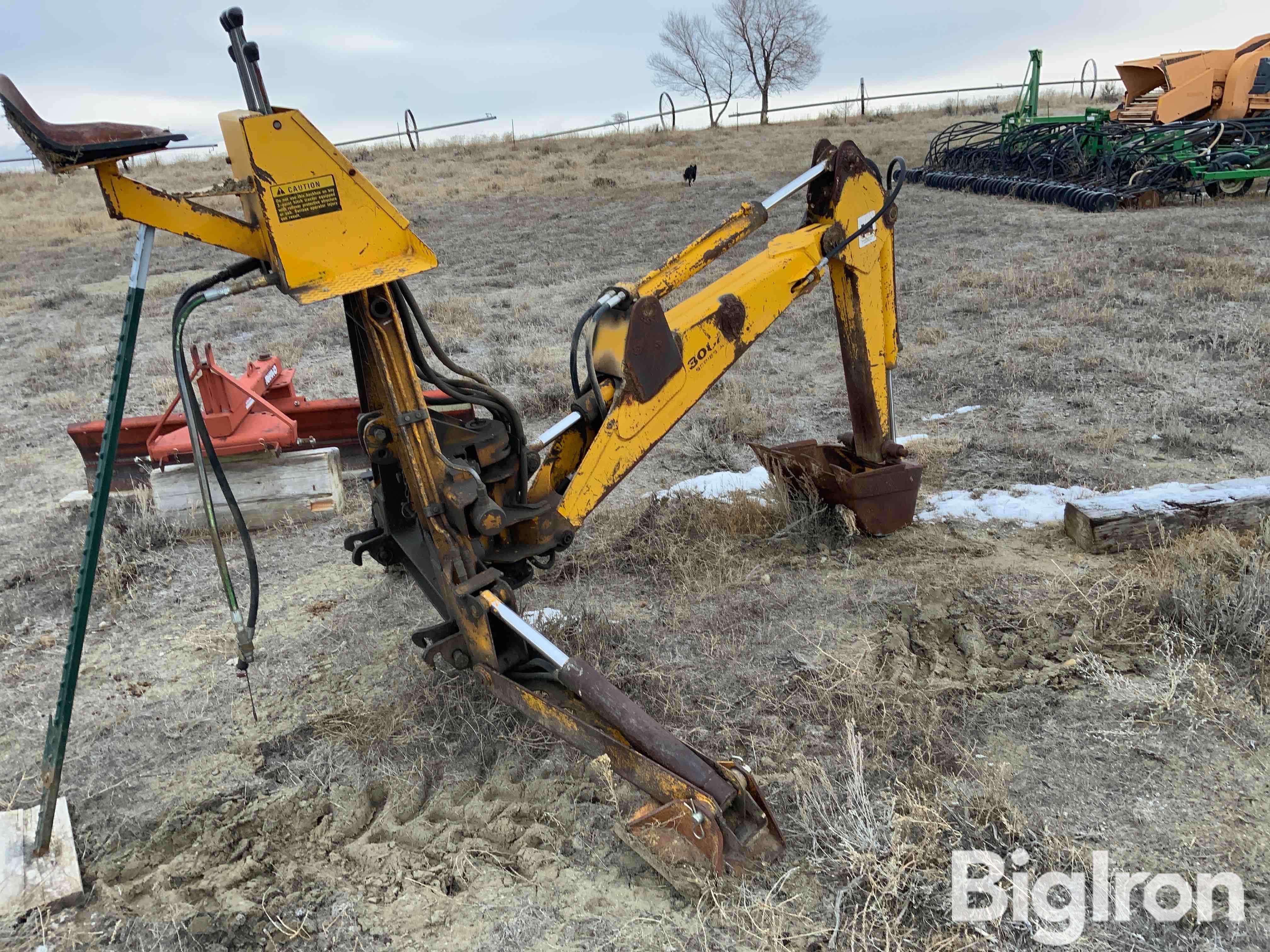 International 3082 Series A 3-Pt Backhoe Attachment BigIron Auctions