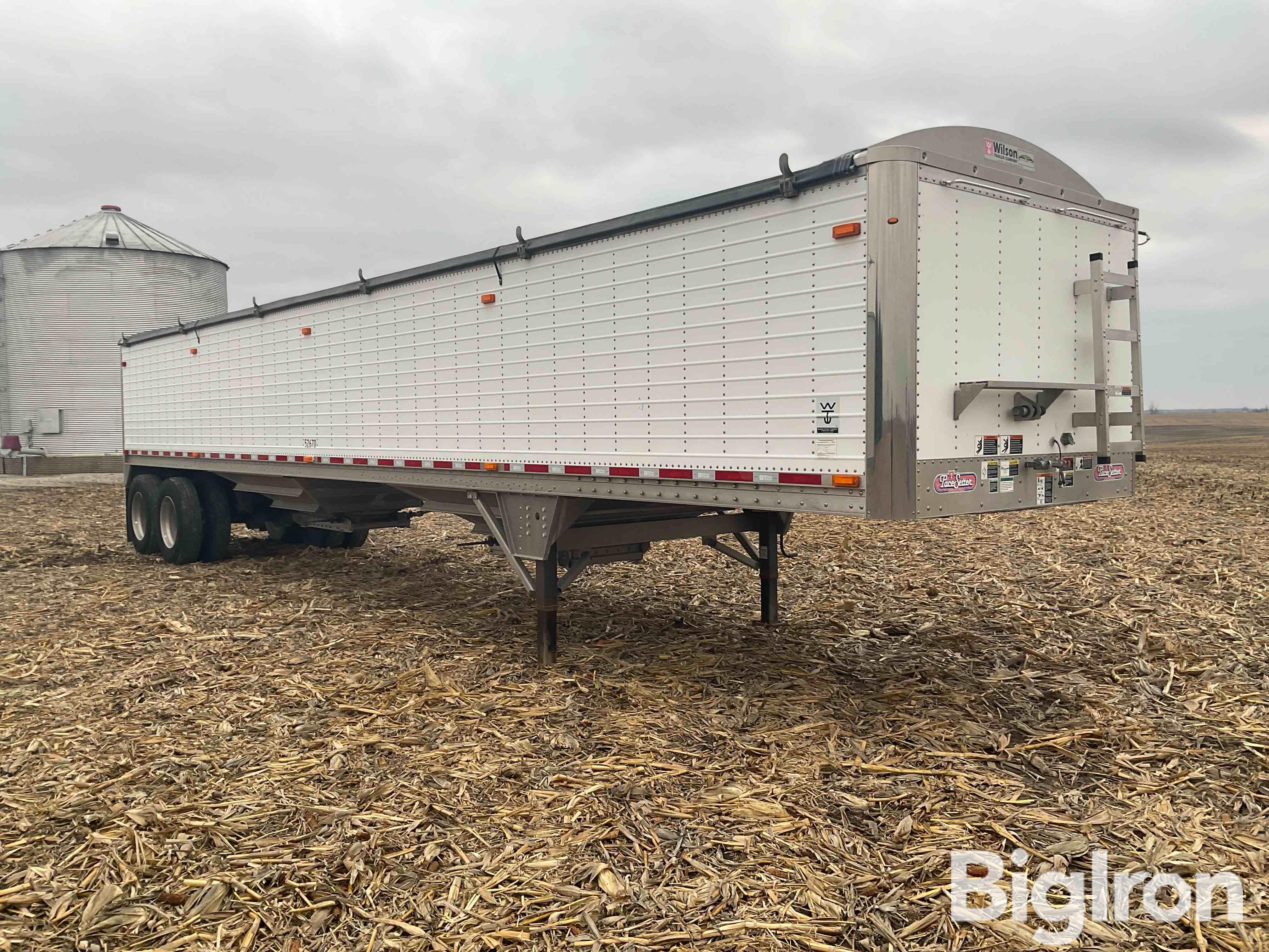 2012 Wilson DWH-500 PaceSetter 41' T/A Grain Trailer BigIron Auctions