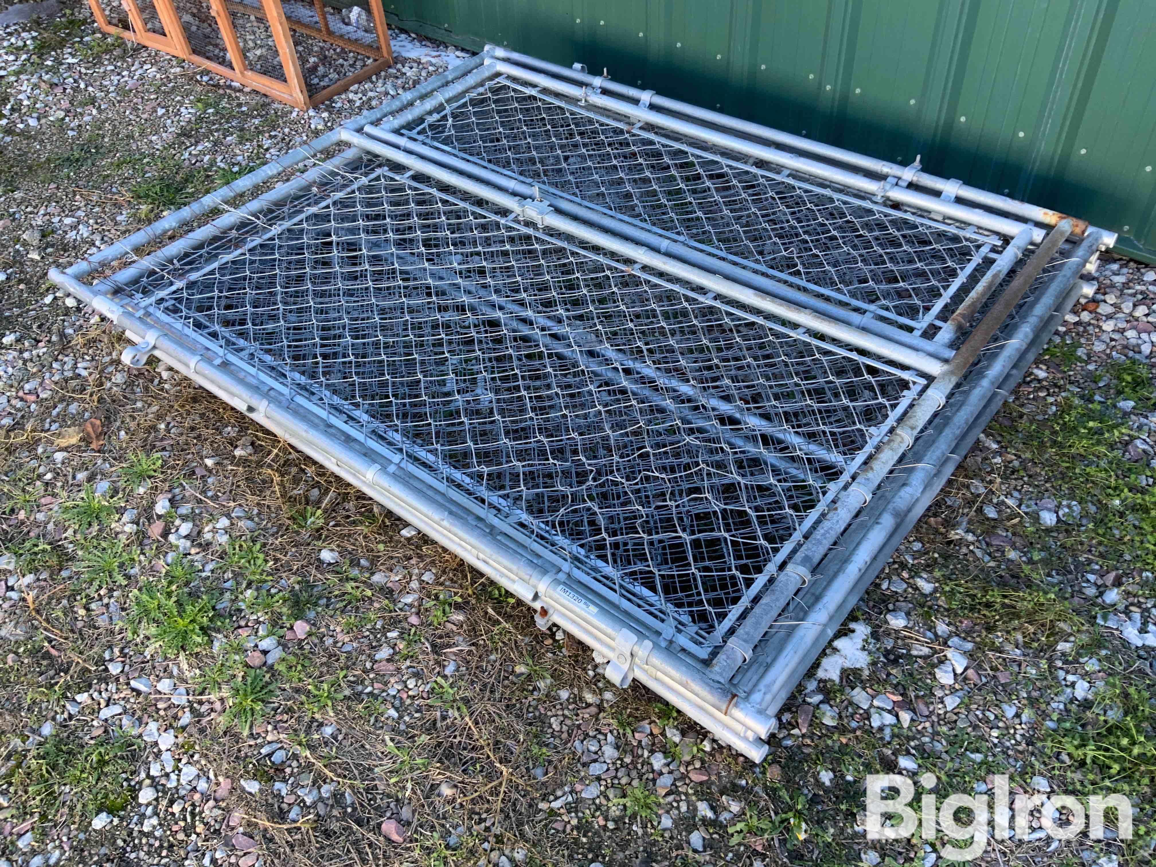 Galvanized Chain Link Kennel Panels BigIron Auctions