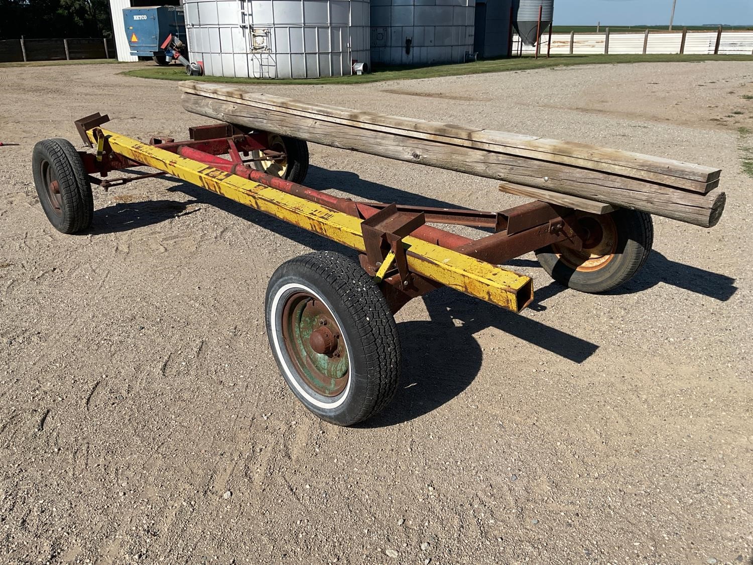 Shop Built Header Trailer BigIron Auctions