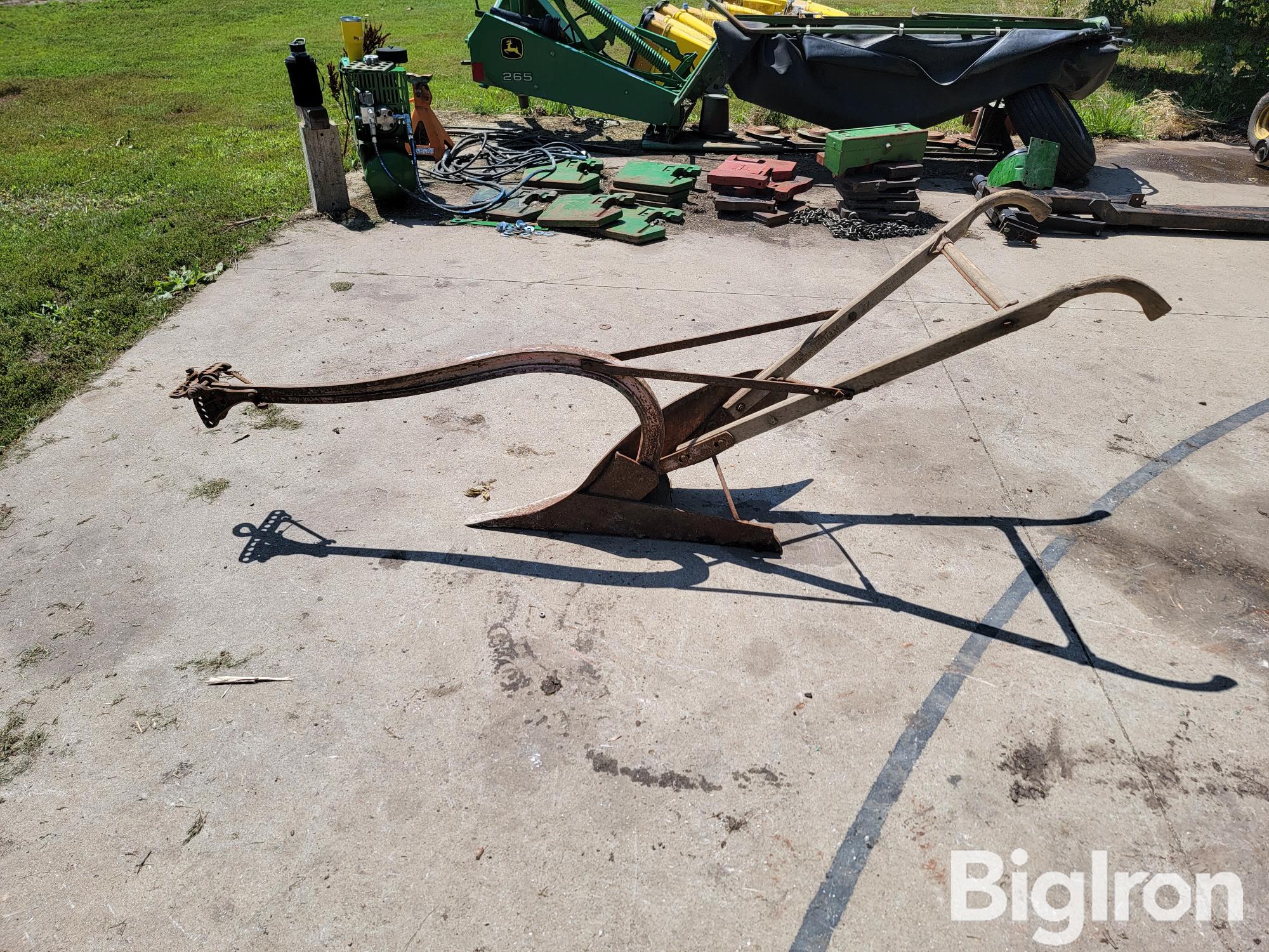 Antique Horse Drawn Plow BigIron Auctions