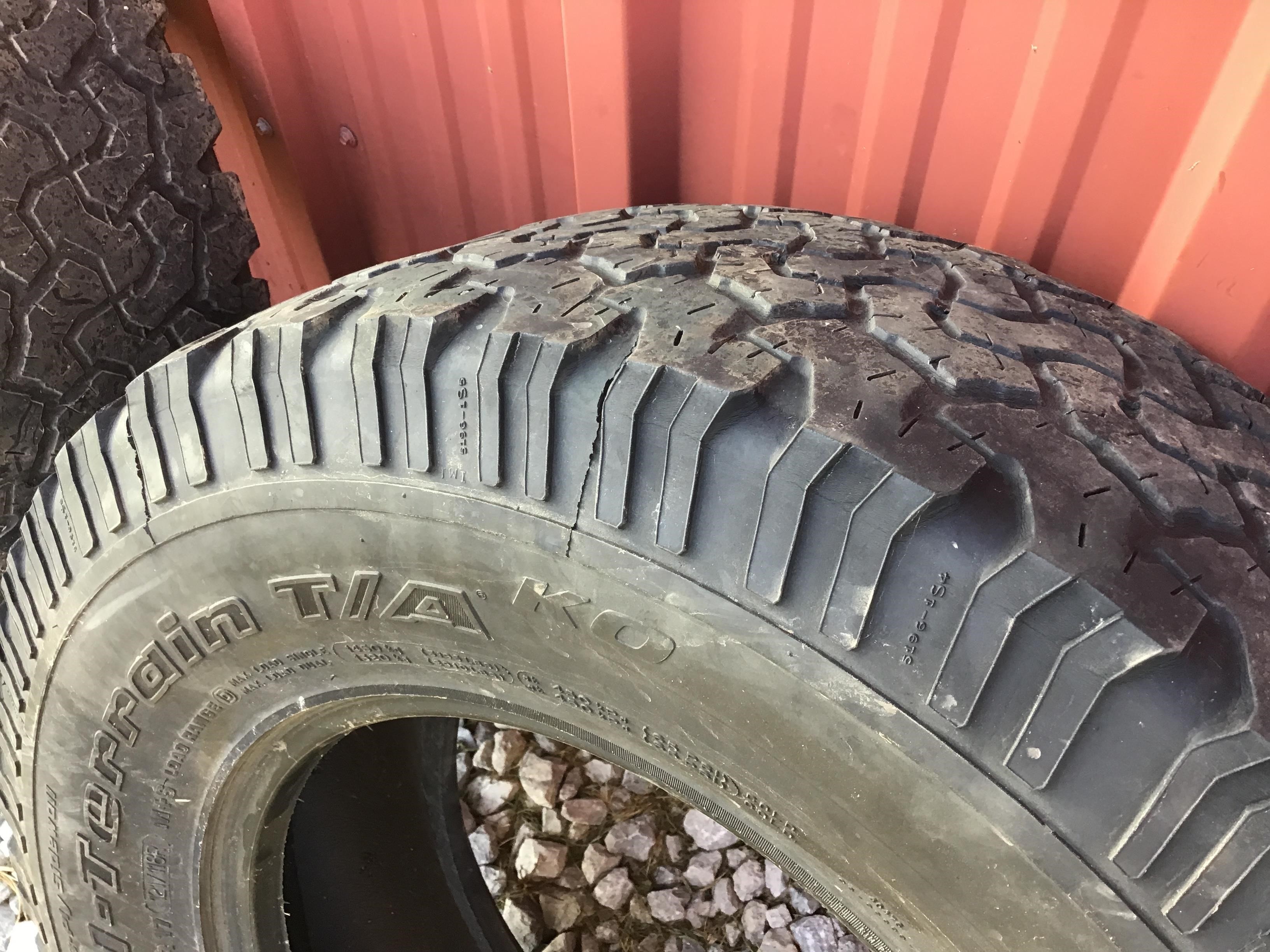 BF Goodrich LT285/70R17 Tires BigIron Auctions