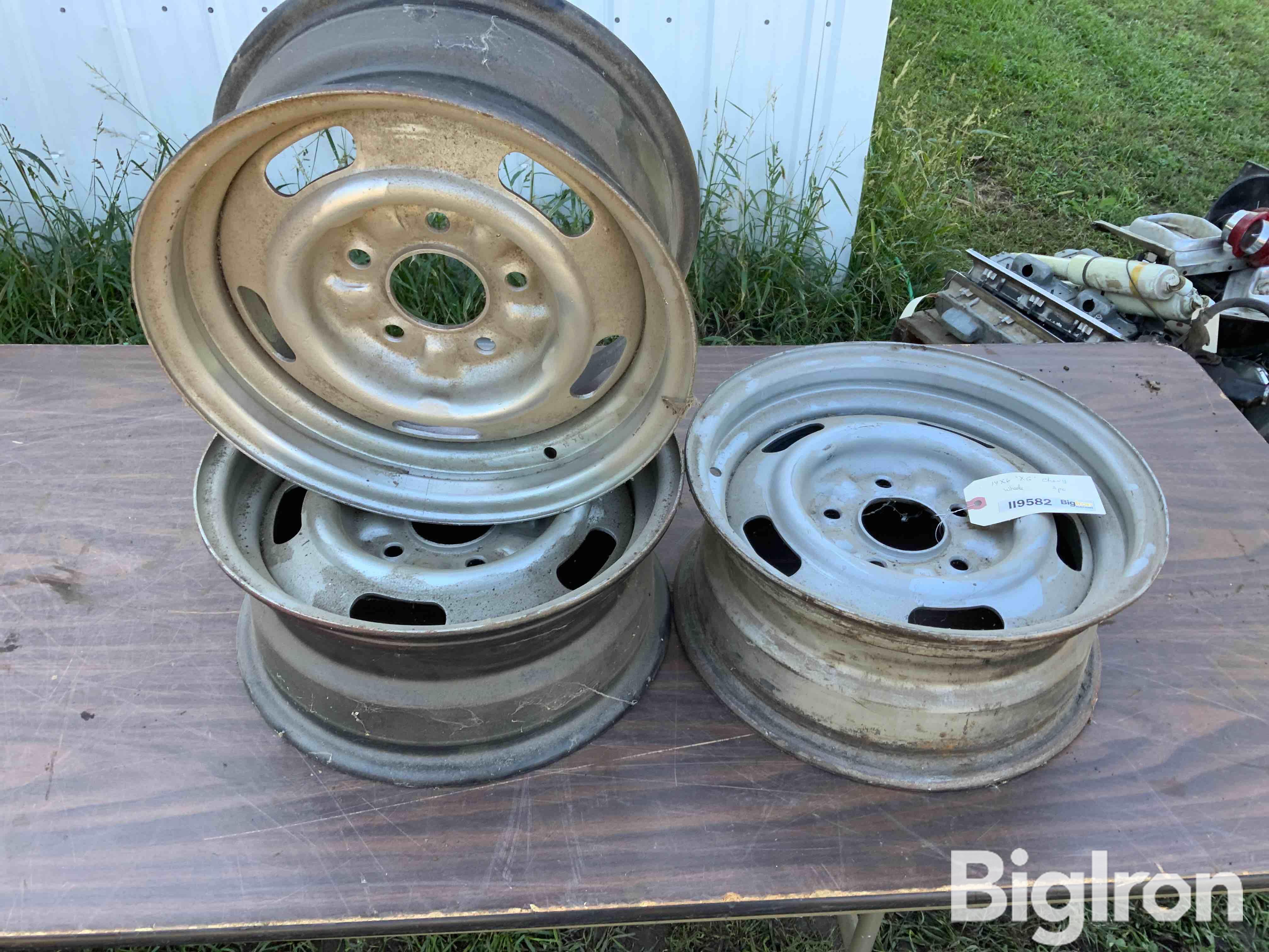 Chevrolet 14x6 - G Rims BigIron Auctions